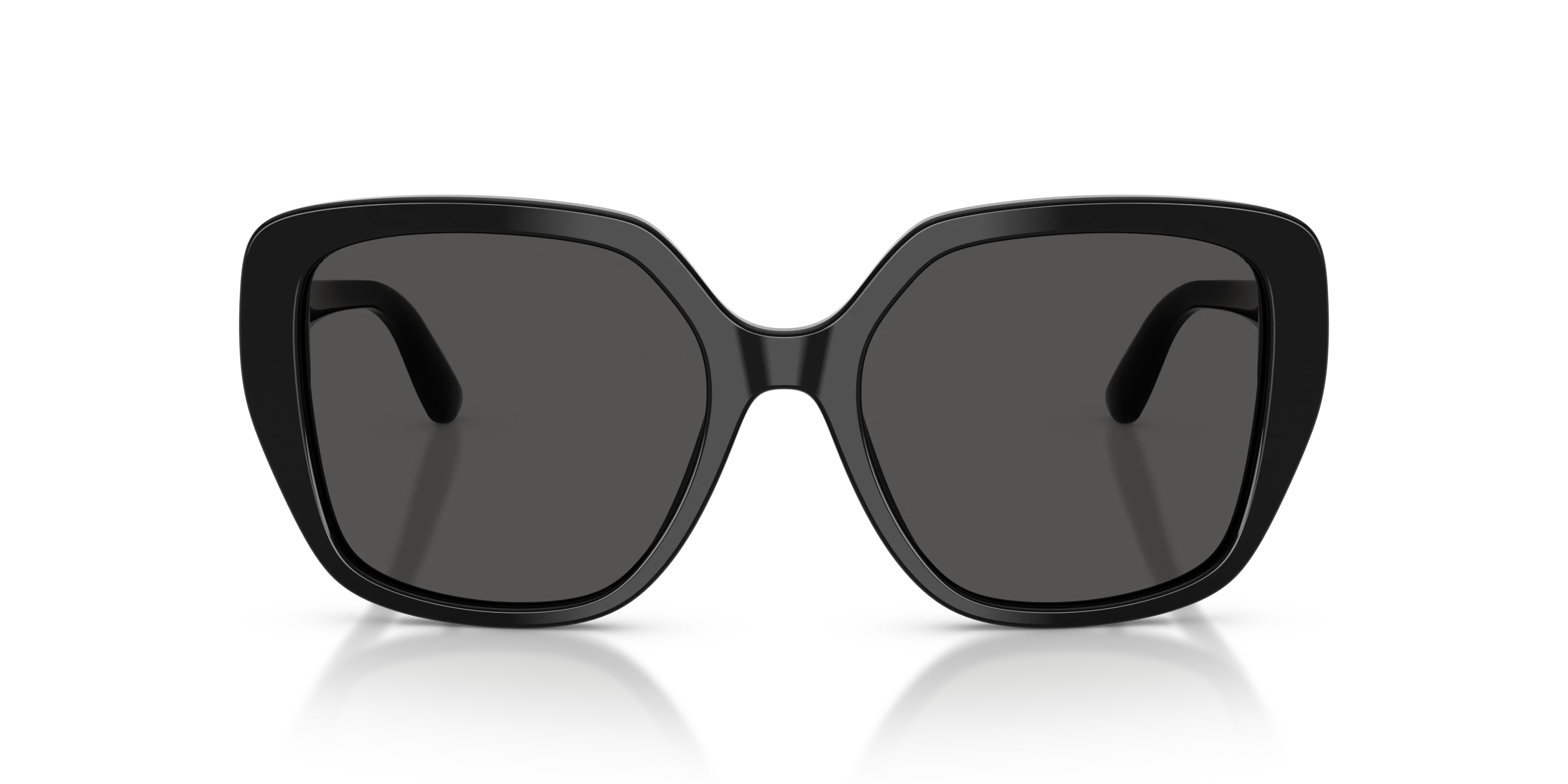 Dolce & Gabbana DG4569 501/87 Occhiali da sole Acetato Nero Grigio Farfalla Normale - immagine 3