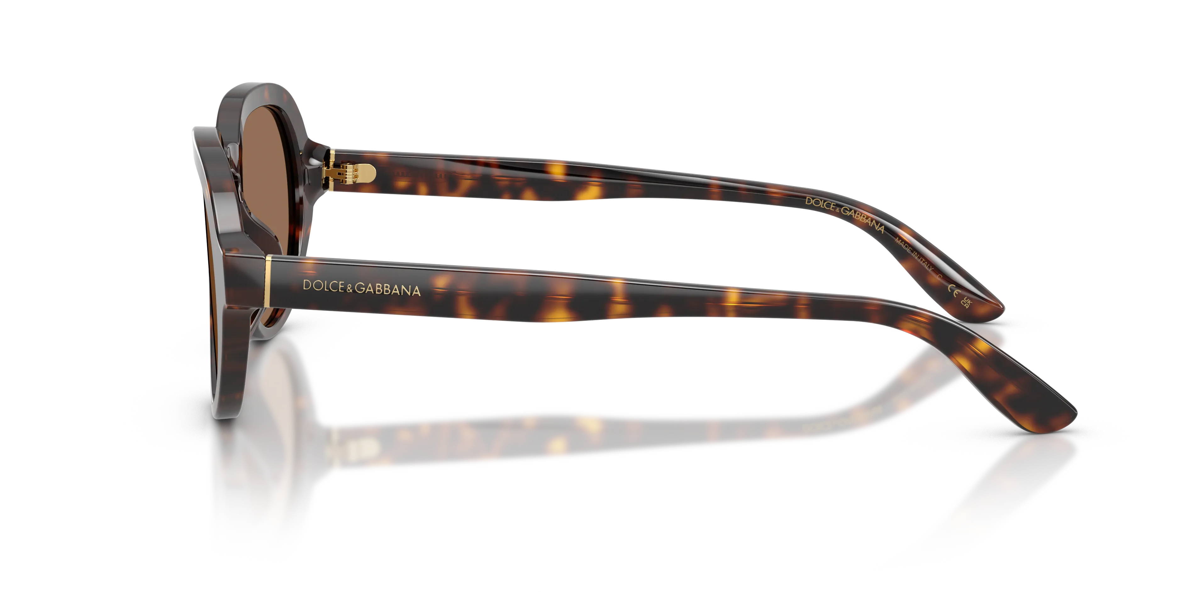 Dolce & Gabbana DG4567 502/73 Occhiali da sole Acetato Tartaruga Marrone Pantos Normale - immagine 4