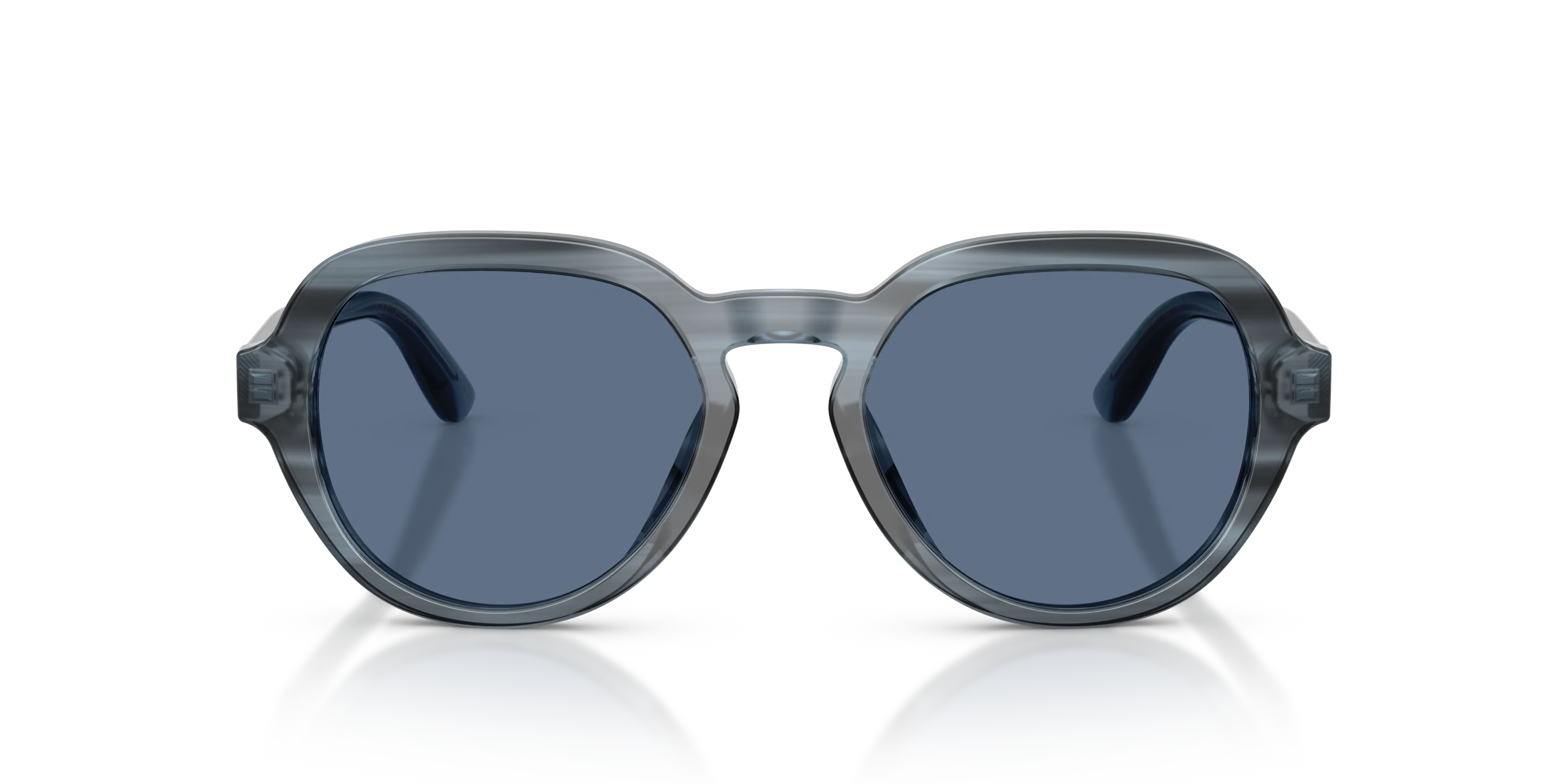 Dolce & Gabbana DG4567 348280 Occhiali da sole Acetato Blu Blu Pantos Normale - immagine 3