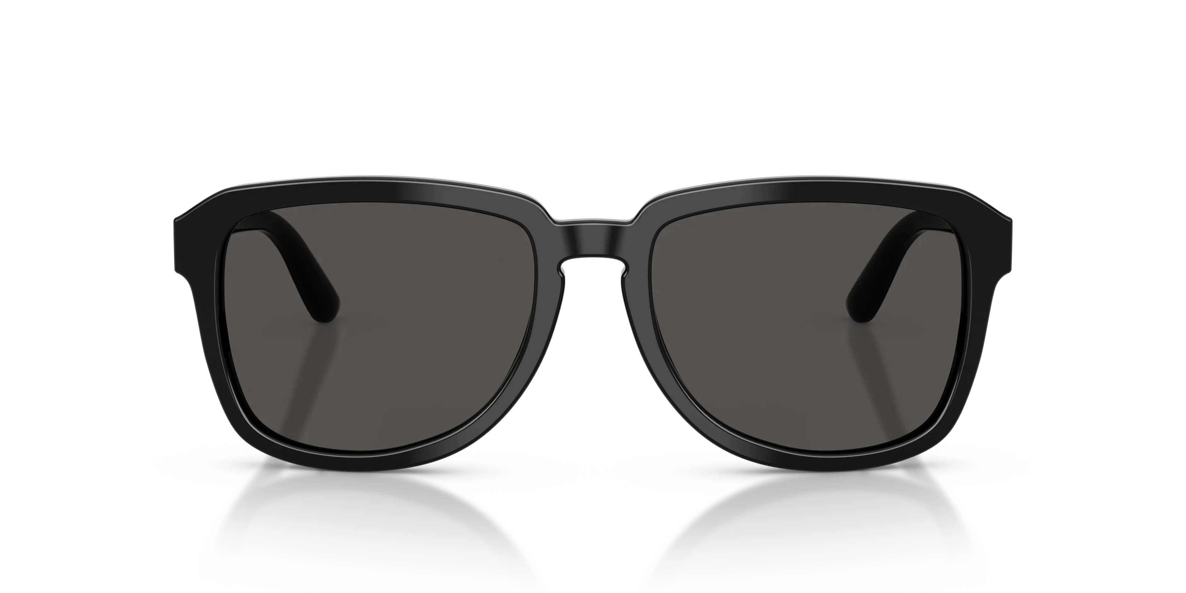 Dolce & Gabbana DG4566 501/87 Occhiali da sole Acetato Nero Grigio Squadrata Normale - immagine 3