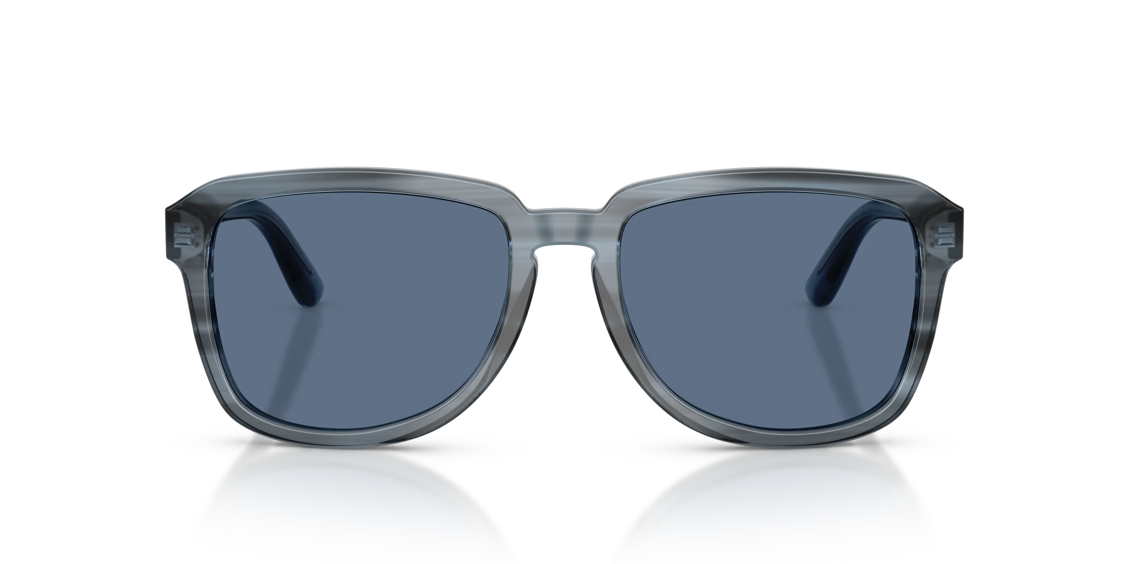 Dolce & Gabbana DG4566 348280 Occhiali da sole Acetato Blu Blu Squadrata Normale - immagine 3