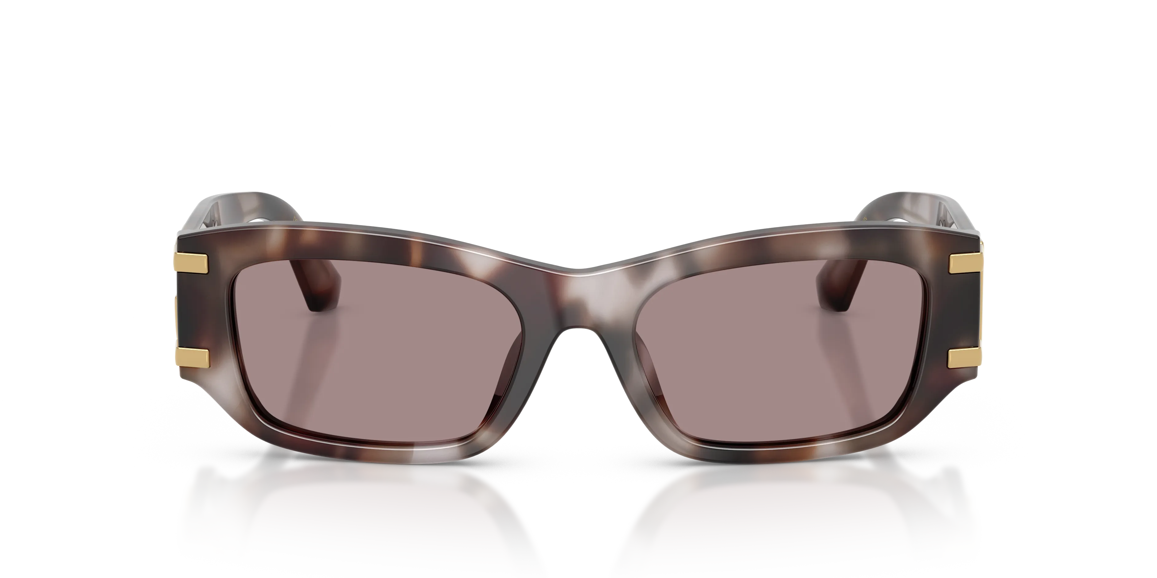 Dolce & Gabbana DG4564 3498LA Occhiali da sole Acetato Viola Viola Squadrata Normale - immagine 3