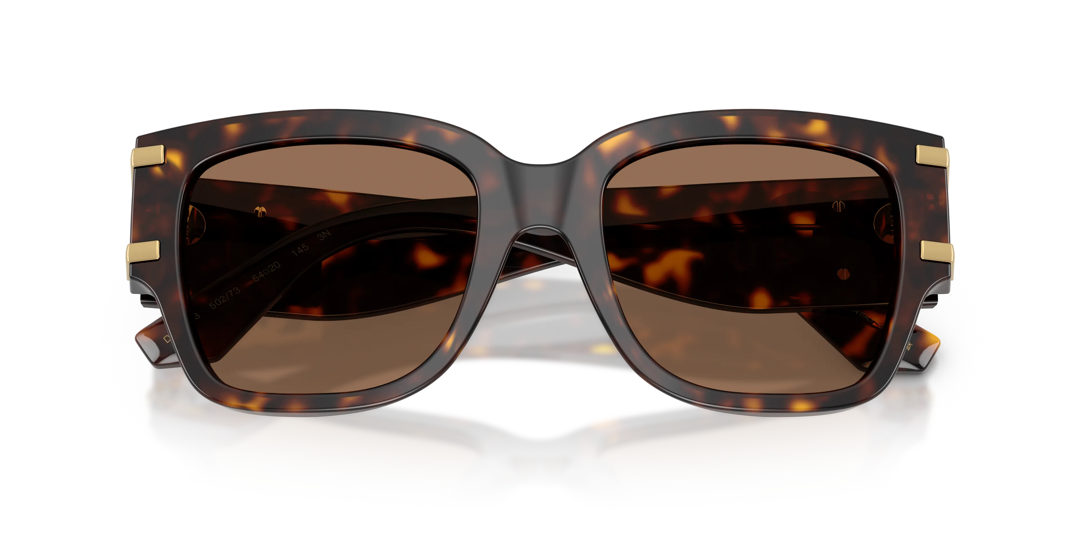 Dolce & Gabbana DG4563 502/73 Occhiali da sole Acetato Tartaruga Marrone Squadrata Normale - immagine 2