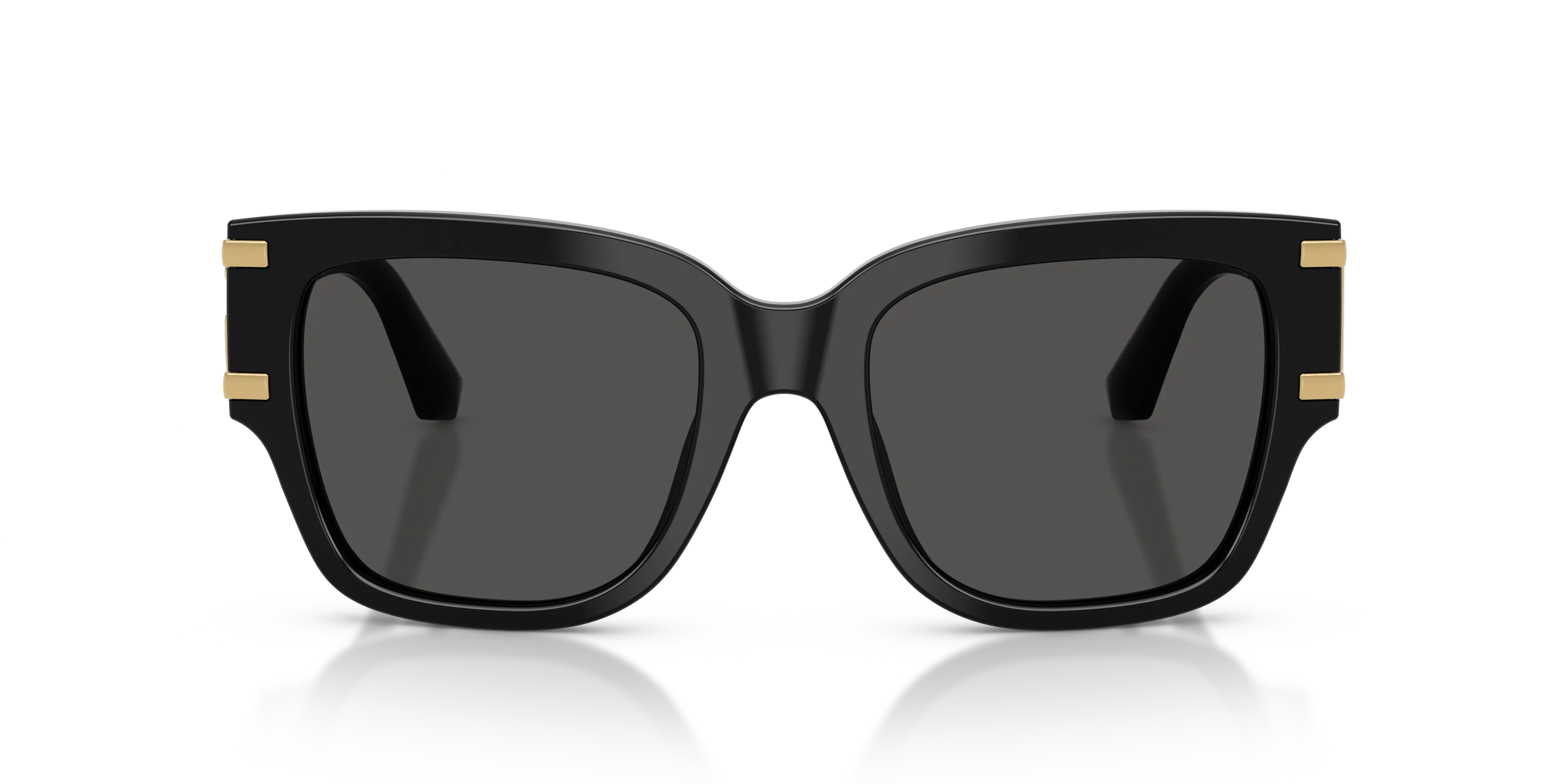 Dolce & Gabbana DG4563 501/87 Occhiali da sole Acetato Nero Grigio Squadrata Normale - immagine 3