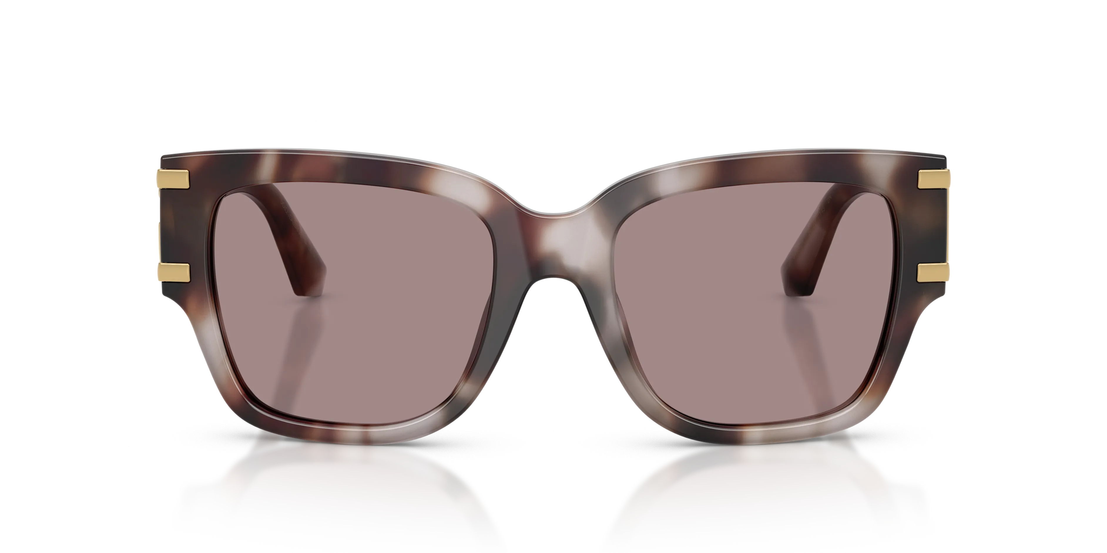 Dolce & Gabbana DG4563 3498LA Occhiali da sole Acetato Viola Viola Squadrata Normale - immagine 3