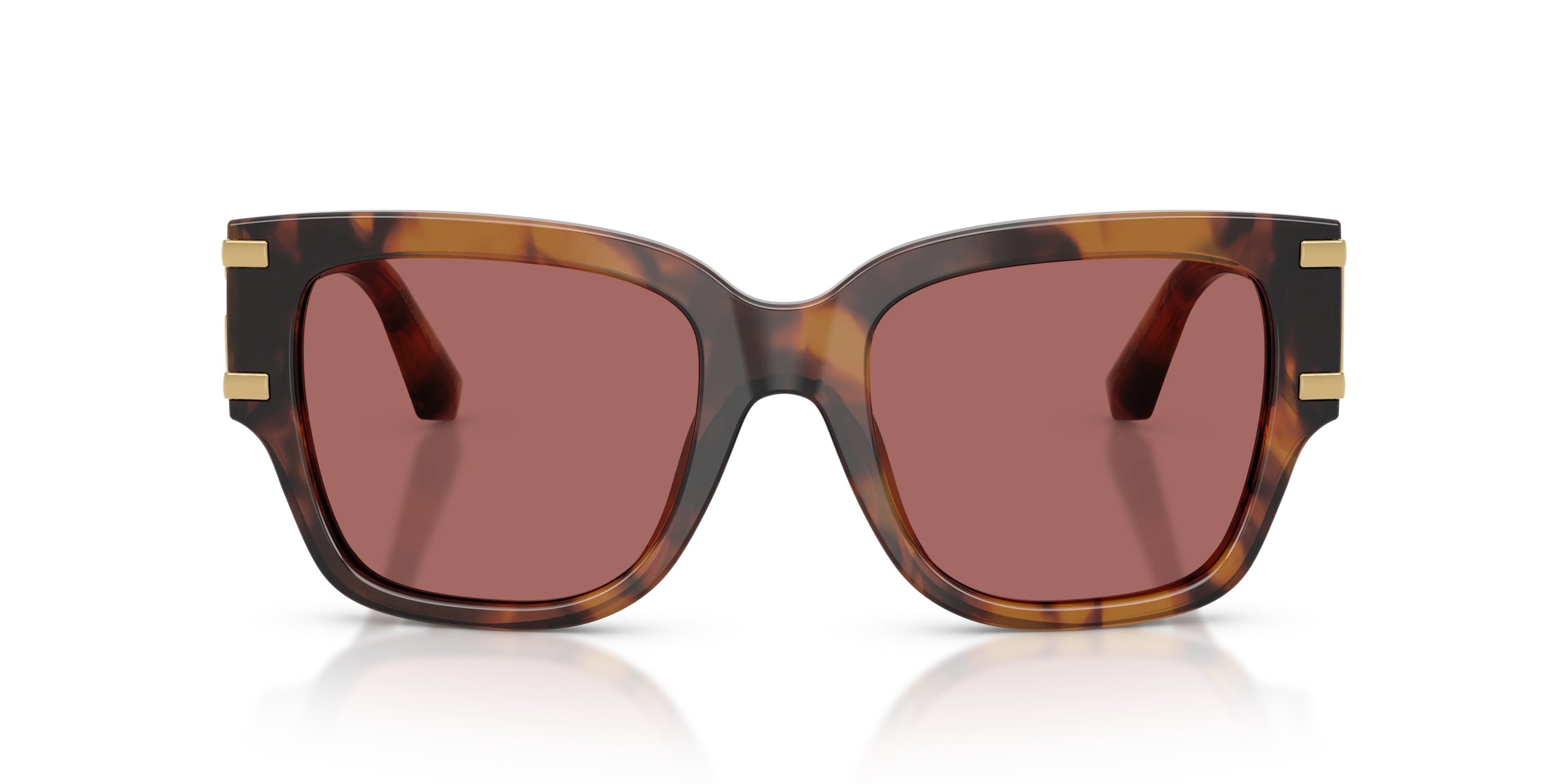 Dolce & Gabbana DG4563 349769 Occhiali da sole Acetato Tartaruga Viola Squadrata Normale - immagine 3