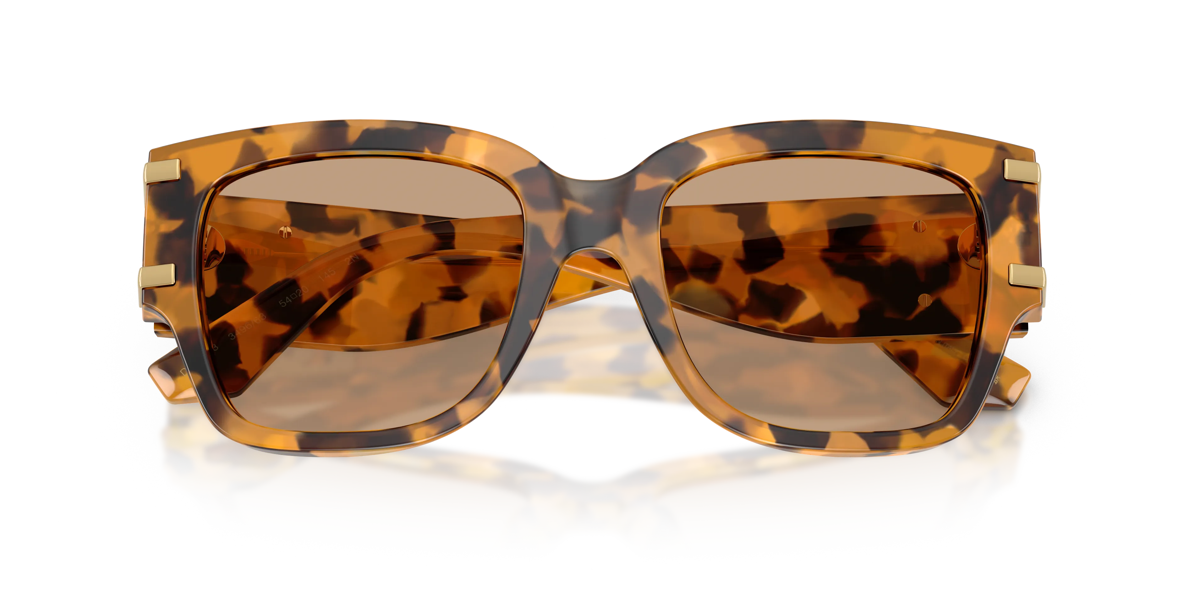 Dolce & Gabbana DG4563 349663 Occhiali da sole Acetato Tartaruga Marrone Squadrata Normale - immagine 2