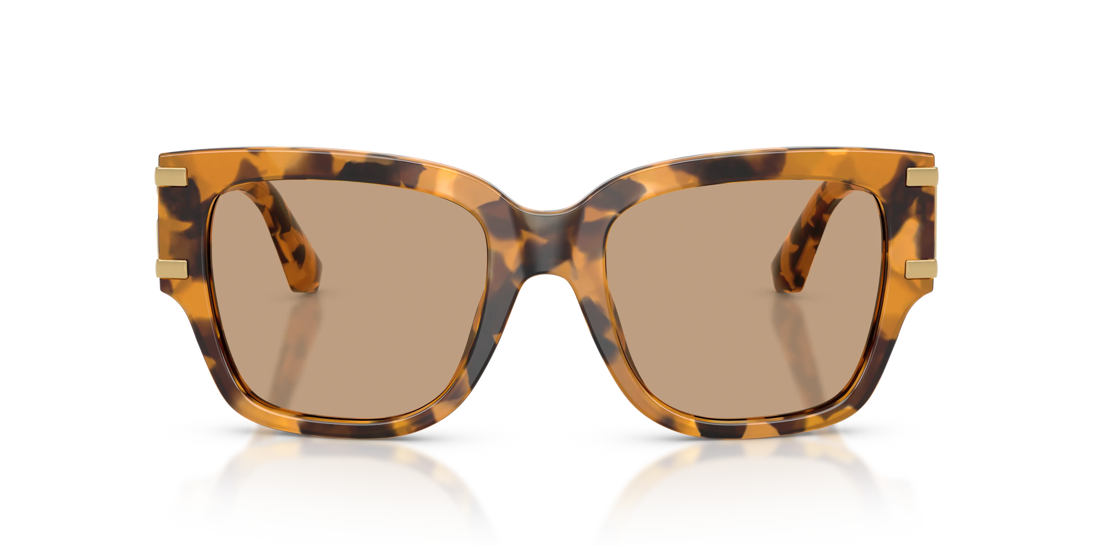 Dolce & Gabbana DG4563 349663 Occhiali da sole Acetato Tartaruga Marrone Squadrata Normale - immagine 3