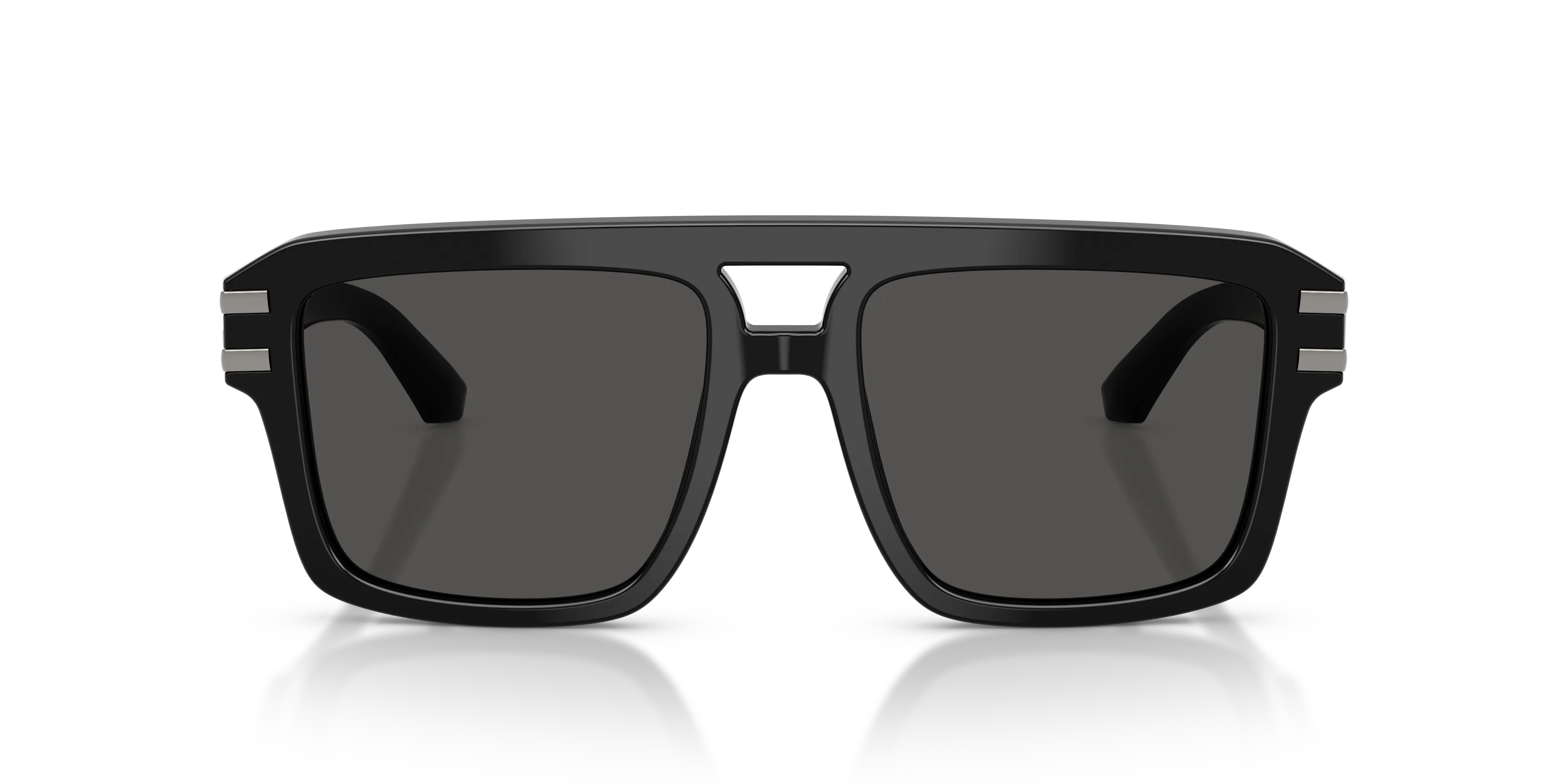 Dolce & Gabbana DG4562 501/87 Occhiali da sole Acetato Nero Grigio Pilot Normale - immagine 3