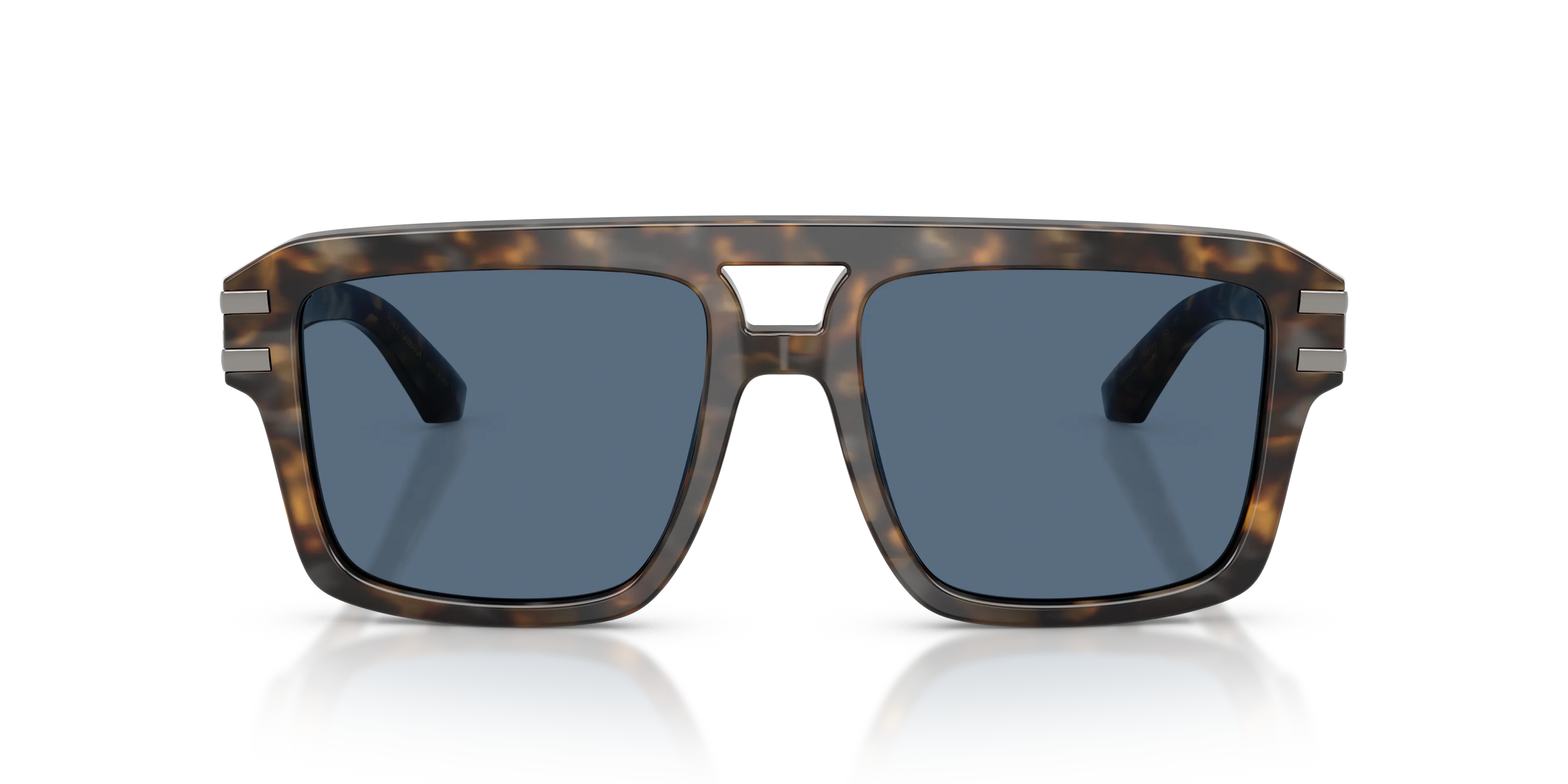 Dolce & Gabbana DG4562 350080 Occhiali da sole Acetato Blu Blu Pilot Normale - immagine 3