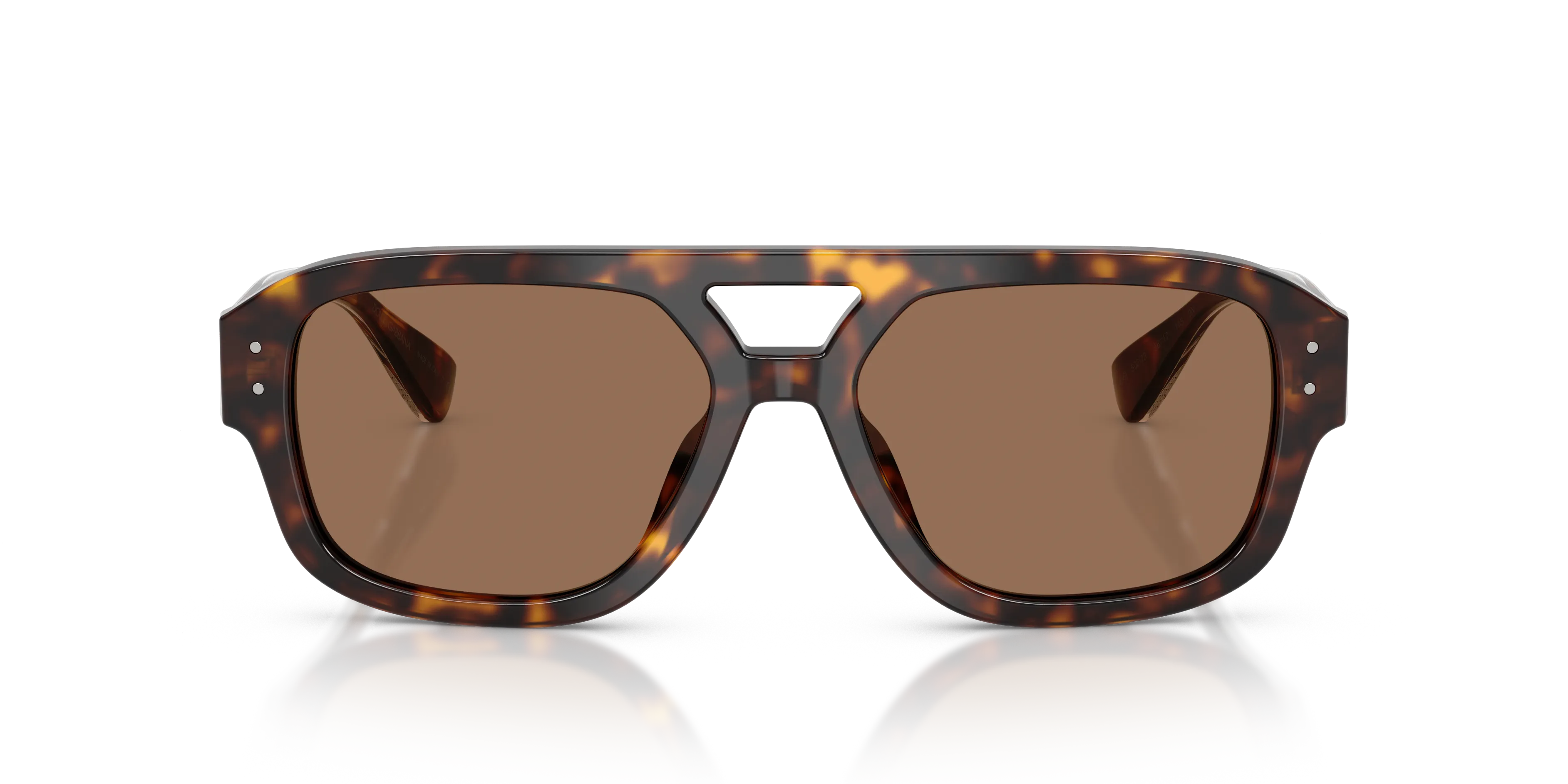 Dolce & Gabbana DG4561 502/73 Occhiali da sole Acetato Tartaruga Marrone Pilot Normale - immagine 3