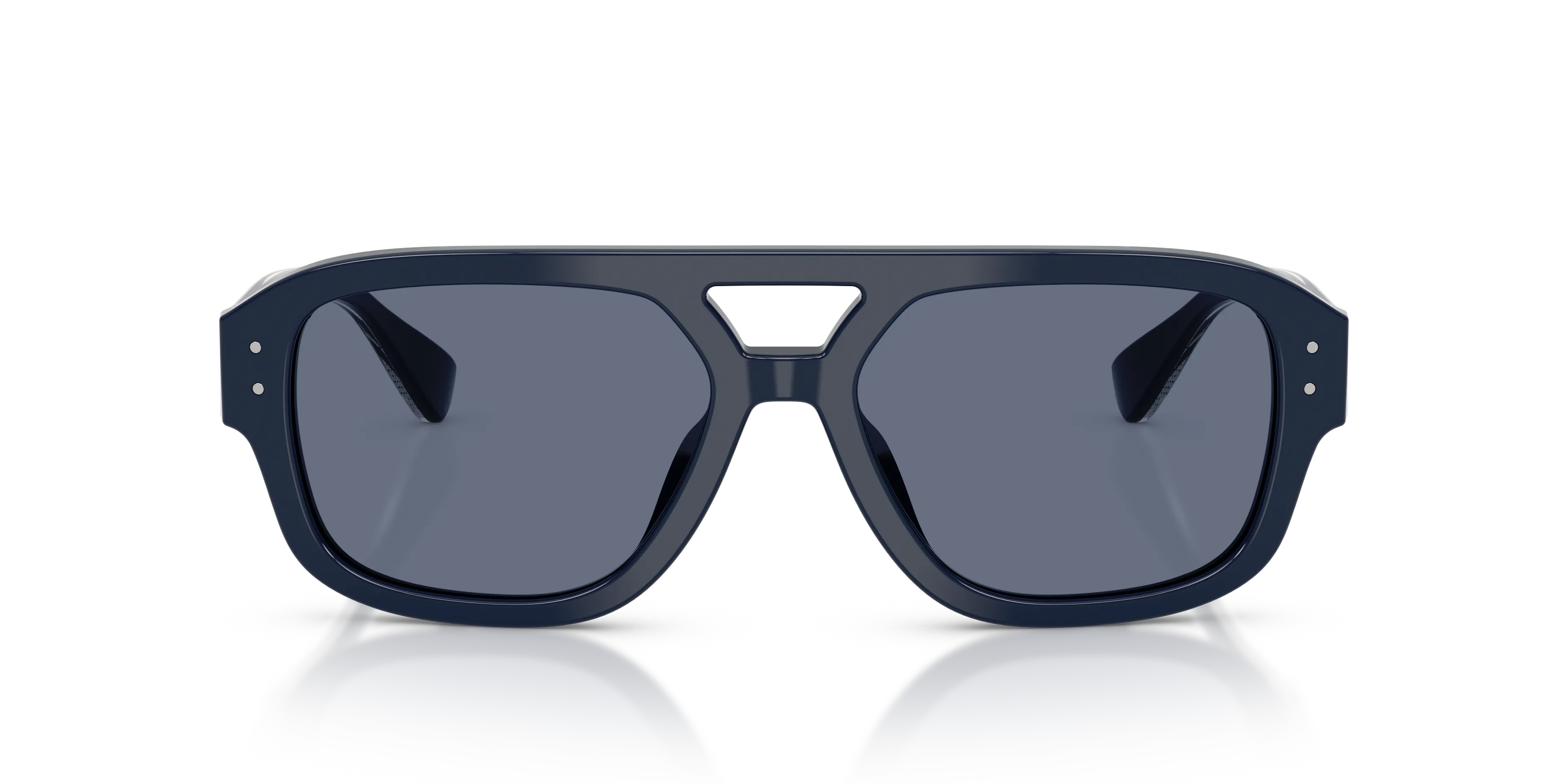 Dolce & Gabbana DG4561 328072 Occhiali da sole Acetato Blu Blu Pilot Normale - immagine 3