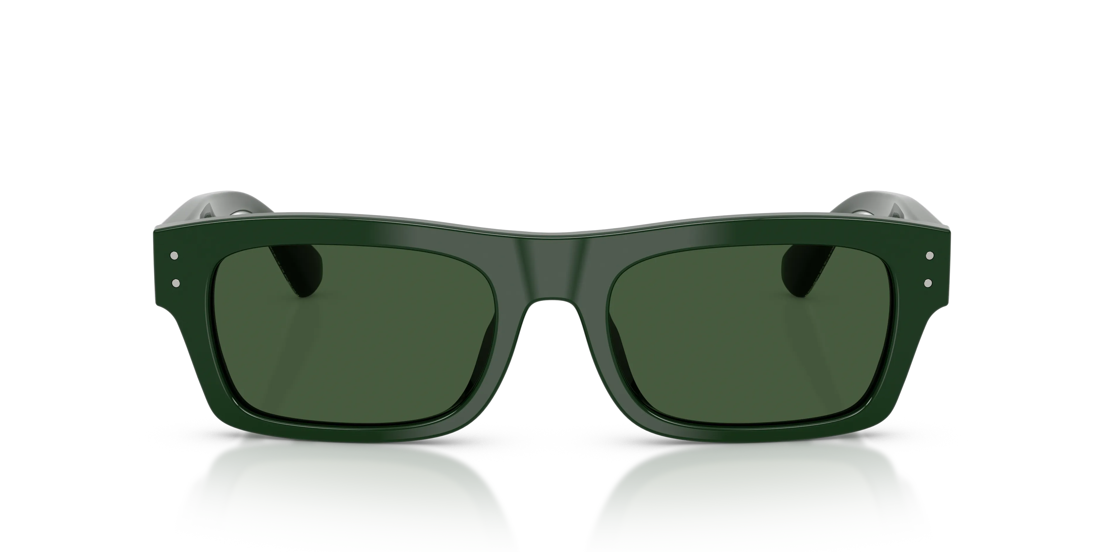 Dolce & Gabbana DG4560 331182 Occhiali da sole Acetato Verde Verde Squadrata Normale - immagine 3