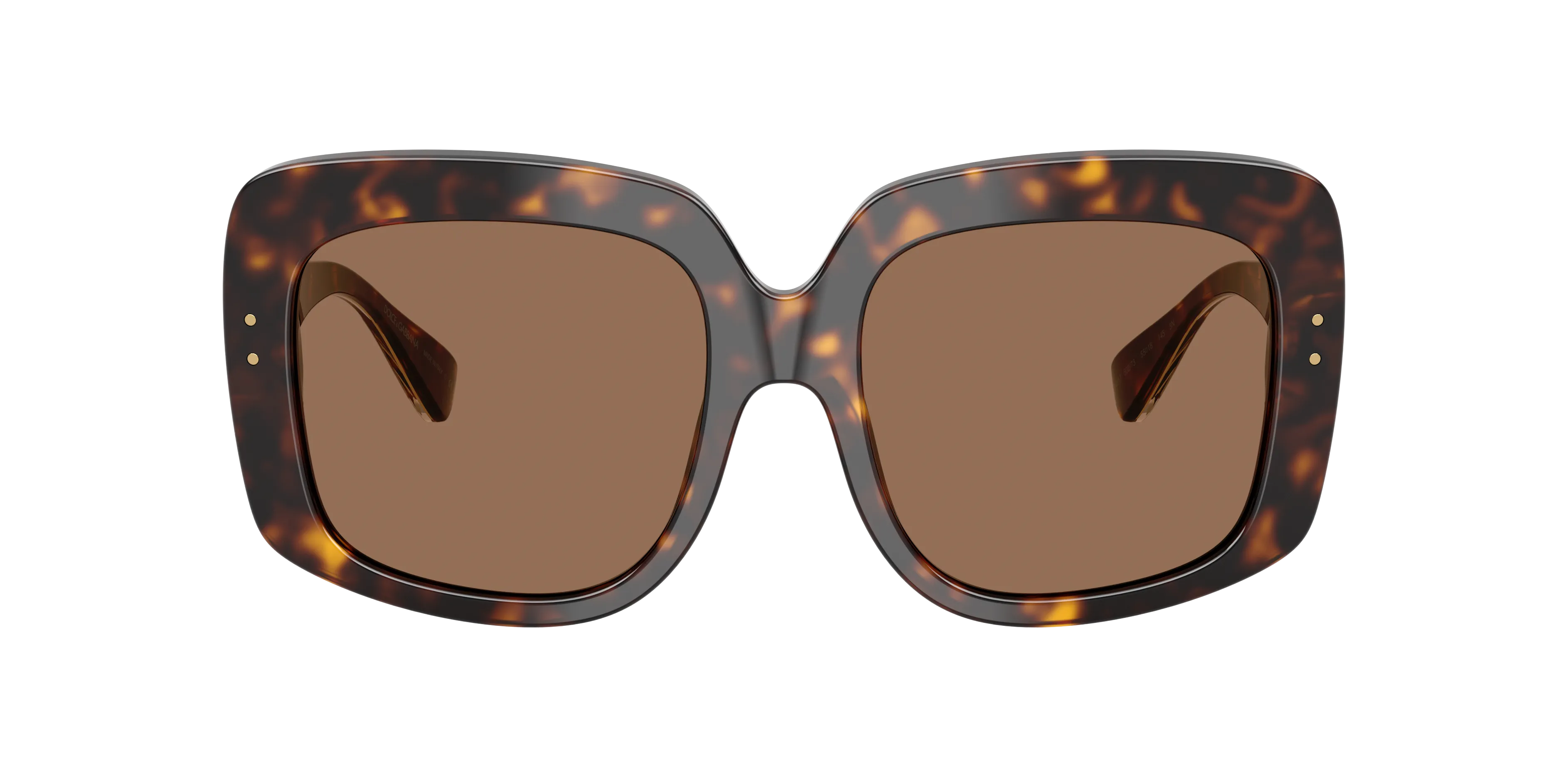 Dolce & Gabbana DG4557 502/73 Occhiali da sole Acetato Tartaruga Marrone Squadrata Normale - immagine 3