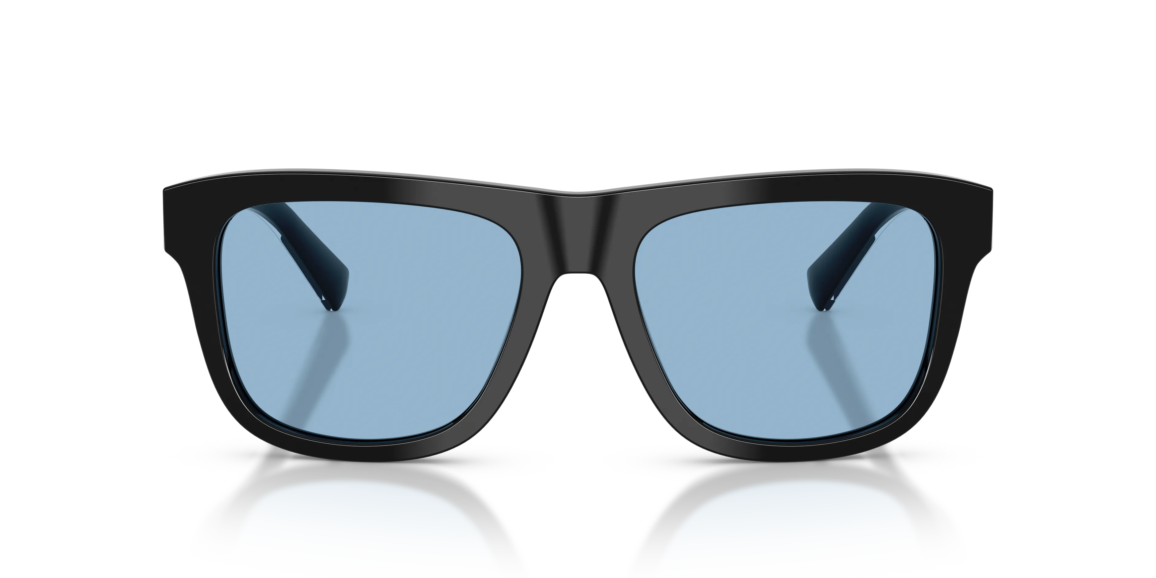 Dolce & Gabbana DG4545 501/80 Occhiali da sole Acetato Nero Blu Squadrata Normale - immagine 3
