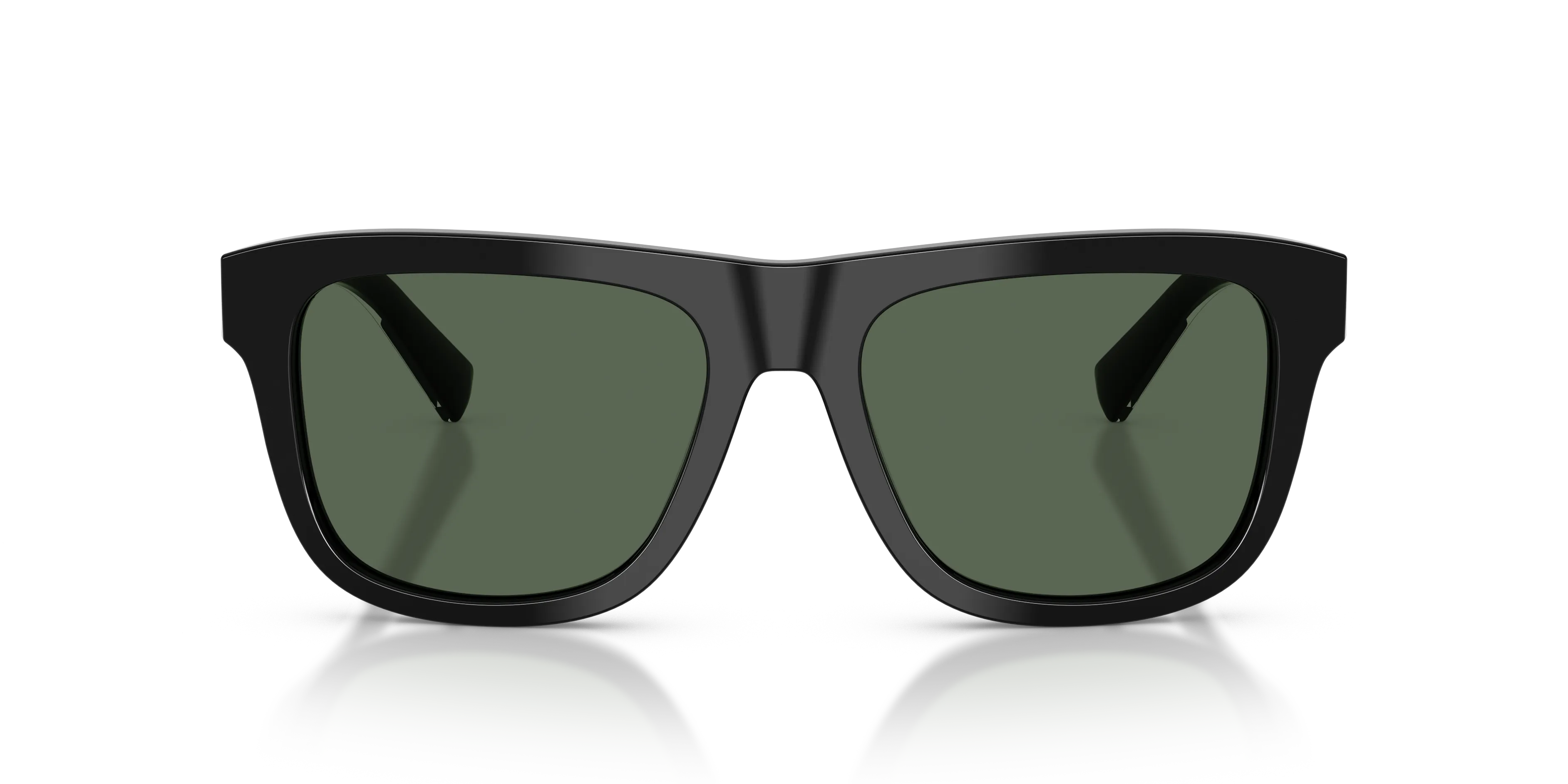 Dolce & Gabbana DG4545 501/71 Occhiali da sole Acetato Nero Verde Squadrata Normale - immagine 3