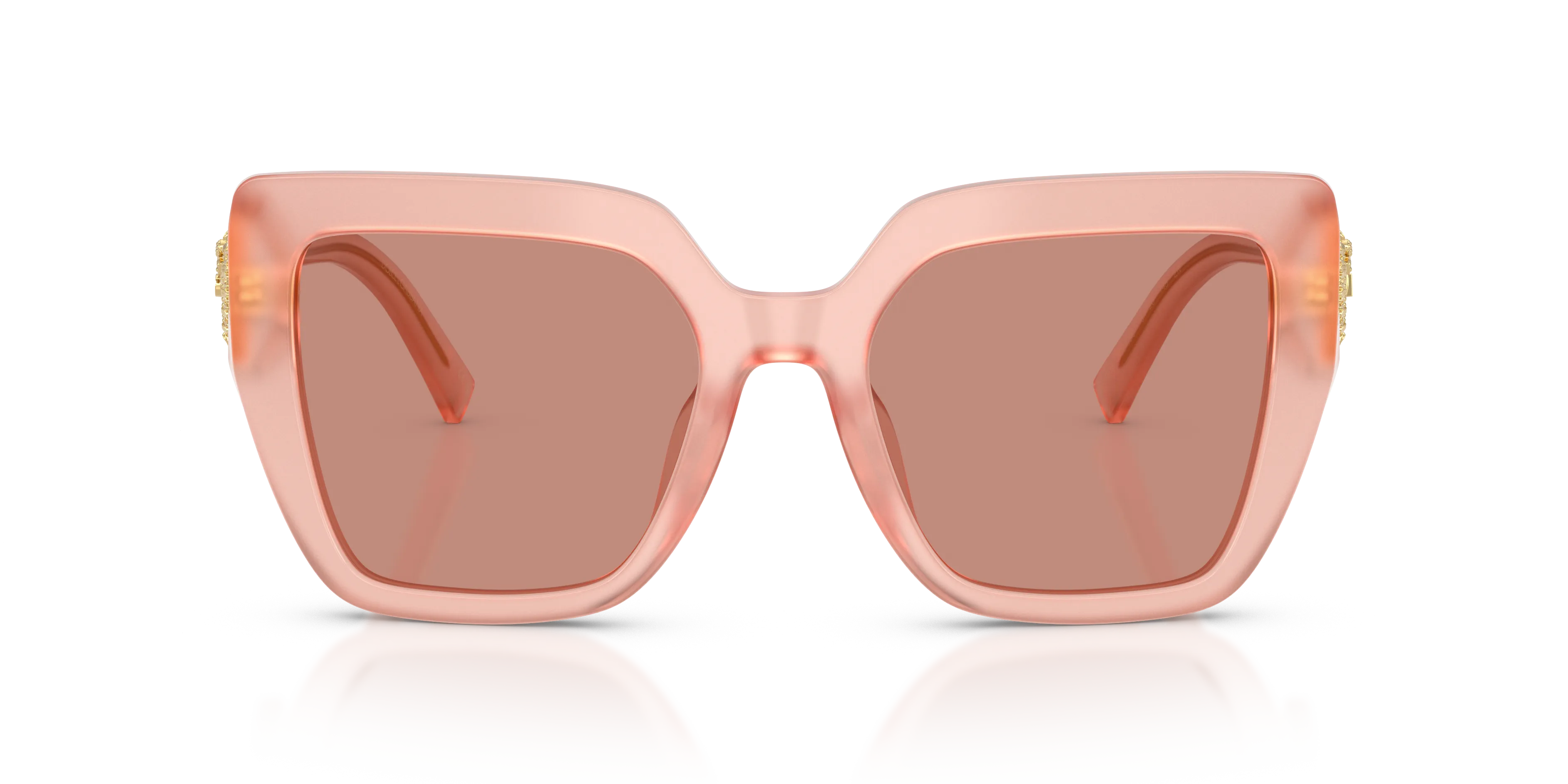 Dolce & Gabbana DG4538 338496 Occhiali da sole Acetato Rosa Viola Squadrata Normale - immagine 3