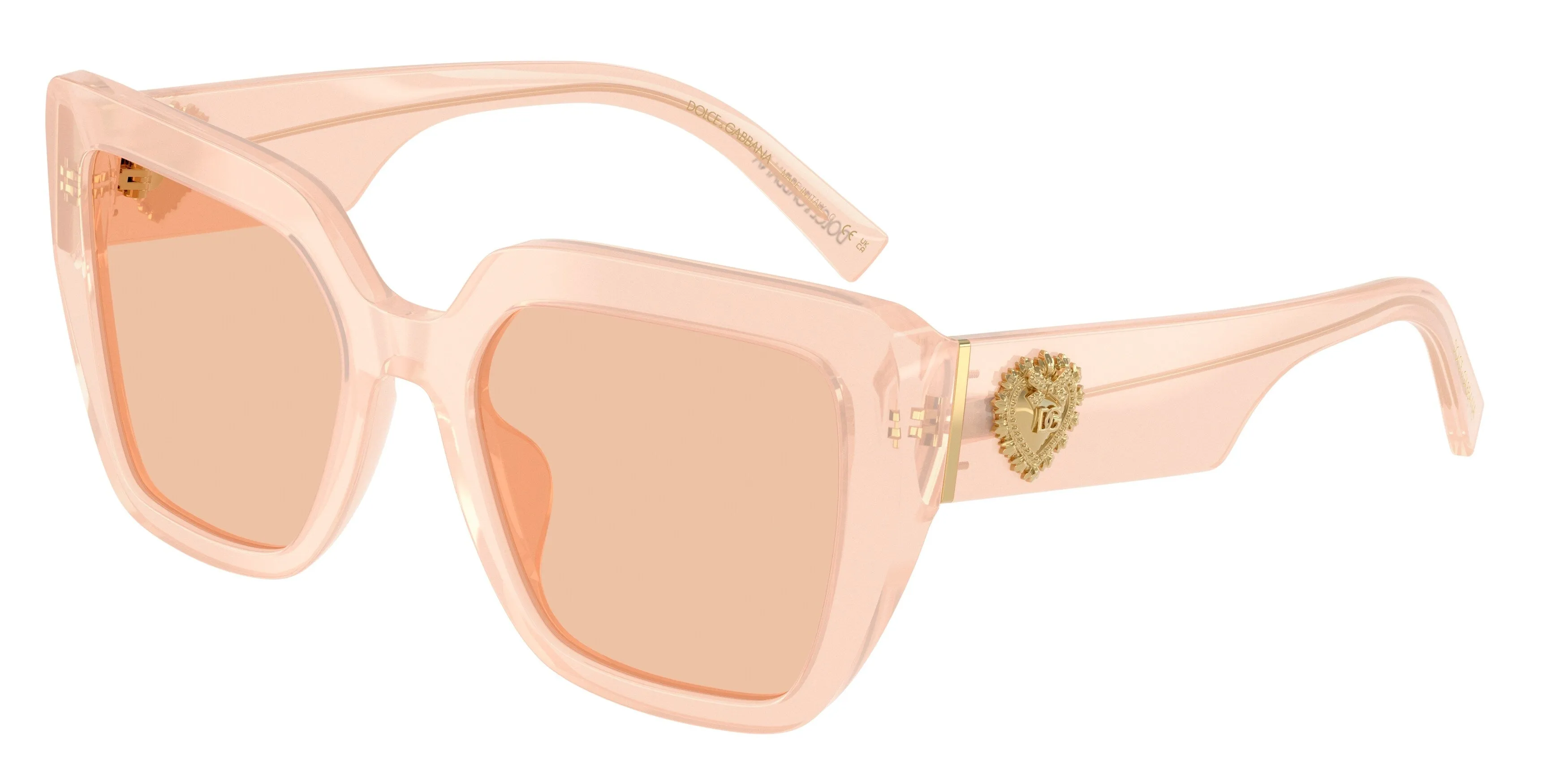 Dolce & Gabbana DG4538 304173 Occhiali da sole Acetato Grigio Marrone Squadrata Normale - immagine 1