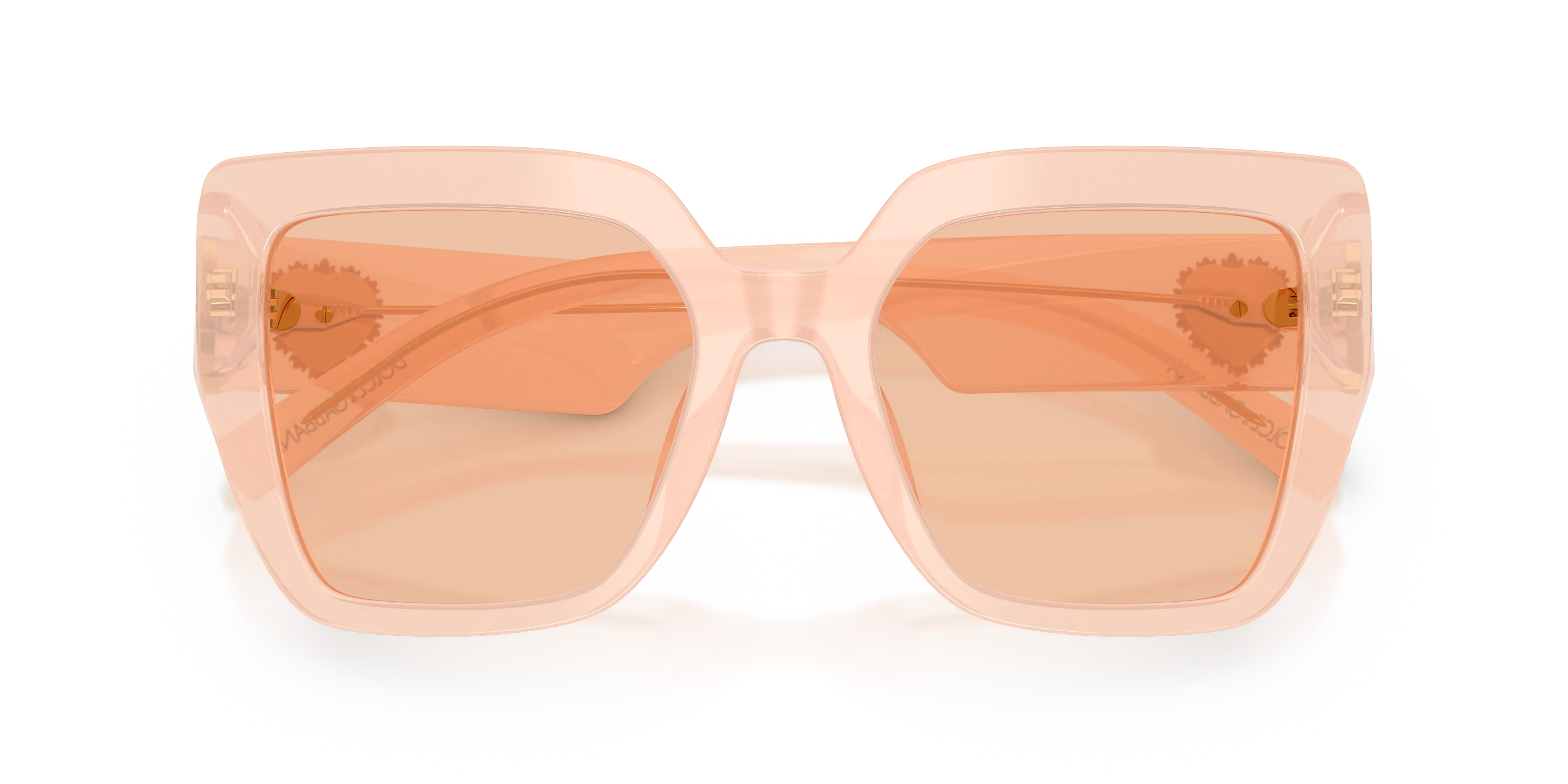 Dolce & Gabbana DG4538 304173 Occhiali da sole Acetato Grigio Marrone Squadrata Normale - immagine 2