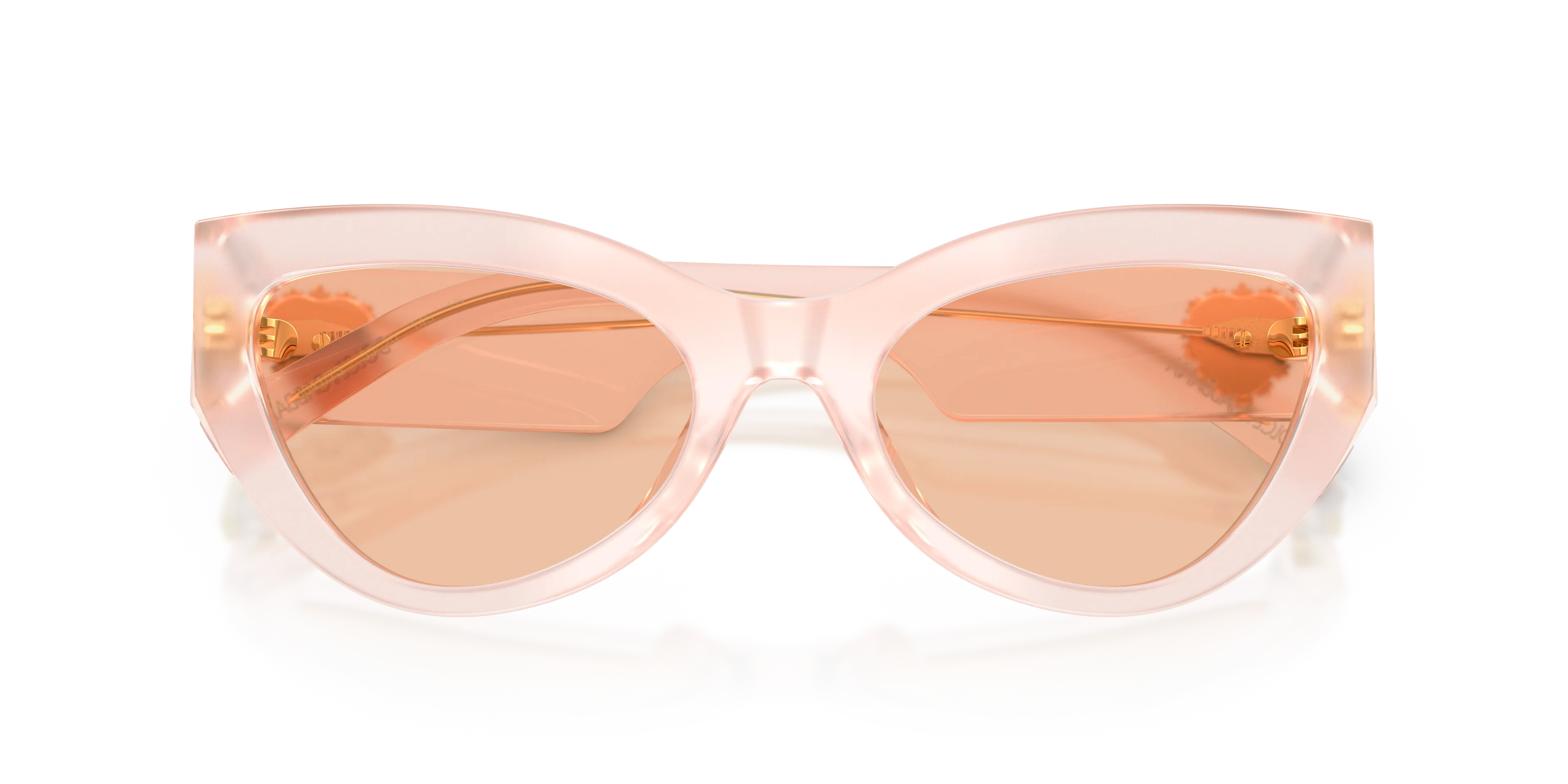 Dolce & Gabbana DG4536 304173 Occhiali da sole Acetato Grigio Marrone Cat Eye Normale - immagine 2