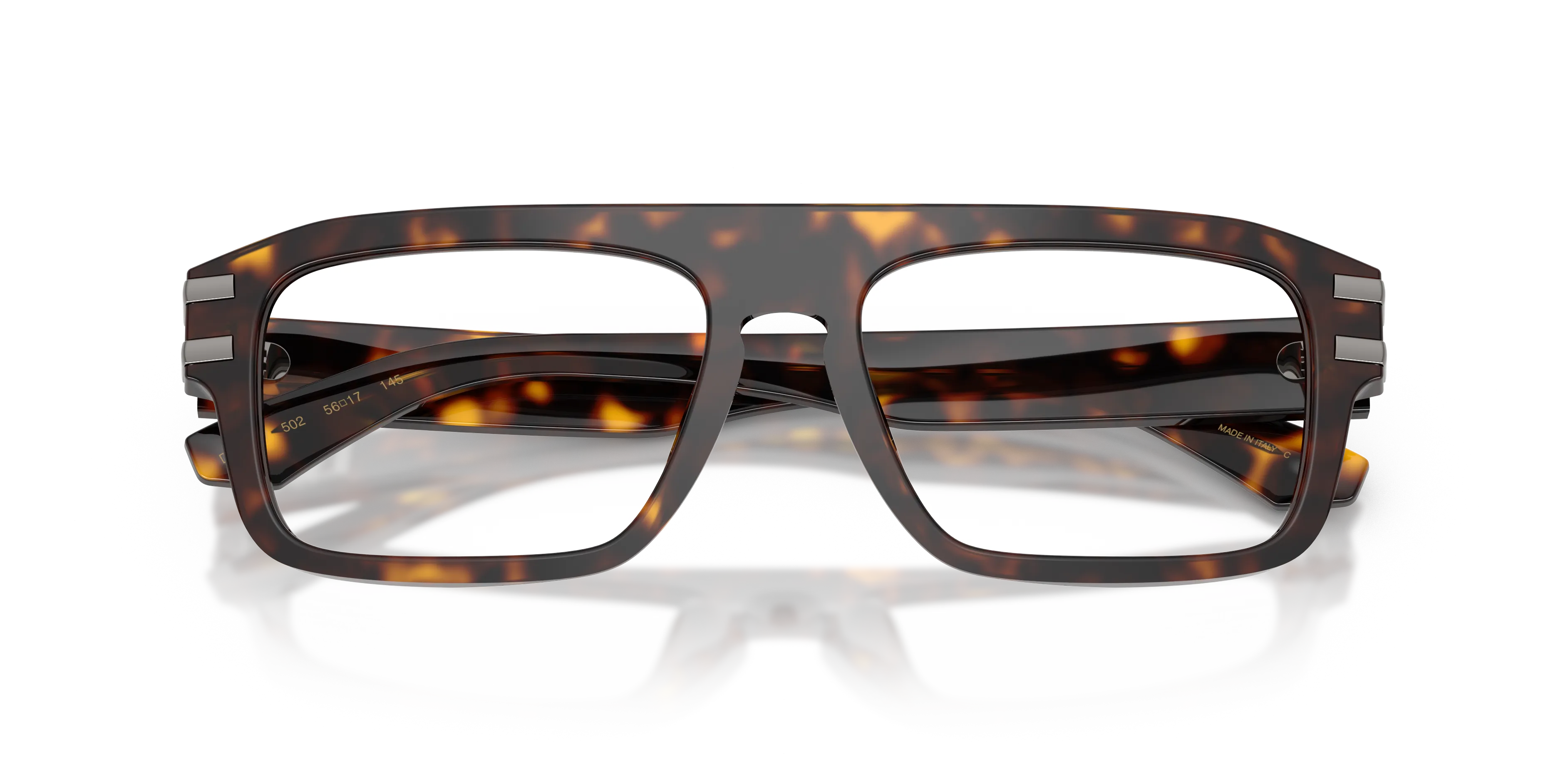 Dolce & Gabbana DG3457 502 Montature da vista Acetato Tartaruga Trasparente Squadrata Normale - immagine 2