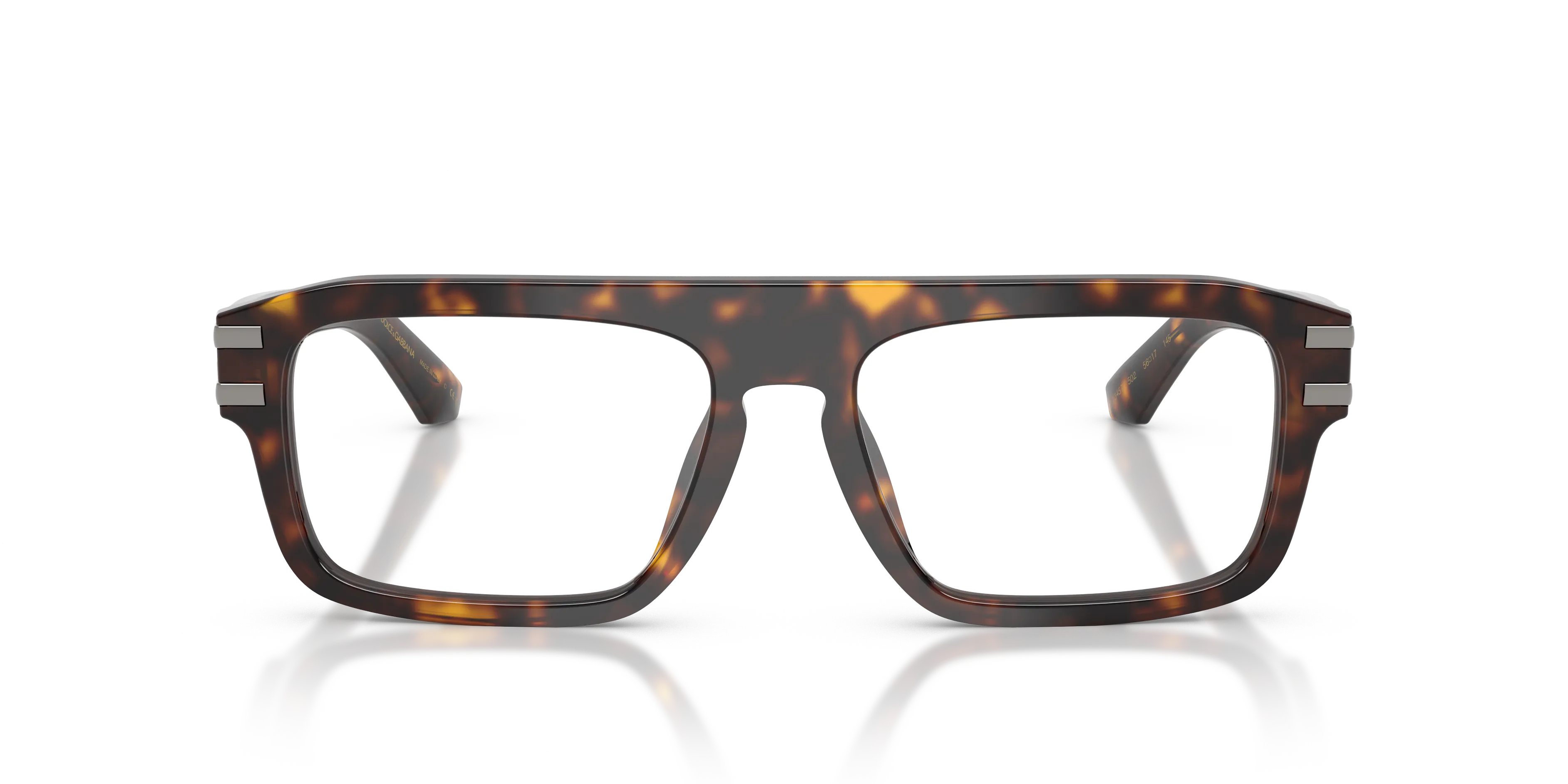 Dolce & Gabbana DG3457 502 Montature da vista Acetato Tartaruga Trasparente Squadrata Normale - immagine 3