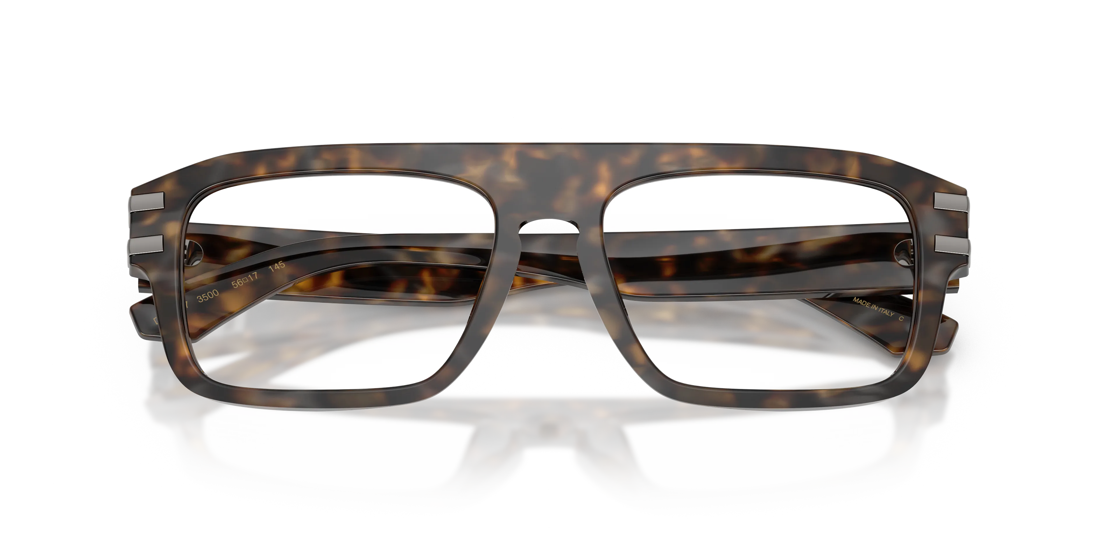 Dolce & Gabbana DG3457 3500 Montature da vista Acetato Blu Trasparente Squadrata Normale - immagine 2