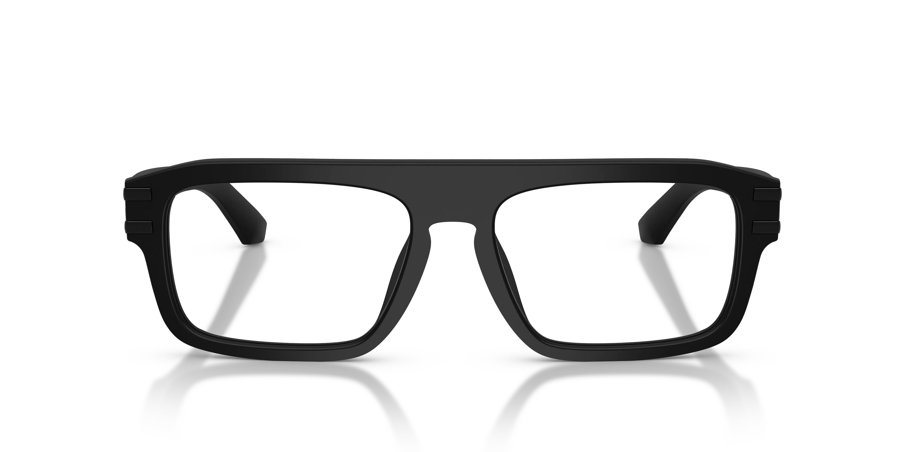 Dolce & Gabbana DG3457 2525 Montature da vista Acetato Nero Trasparente Squadrata Normale - immagine 3