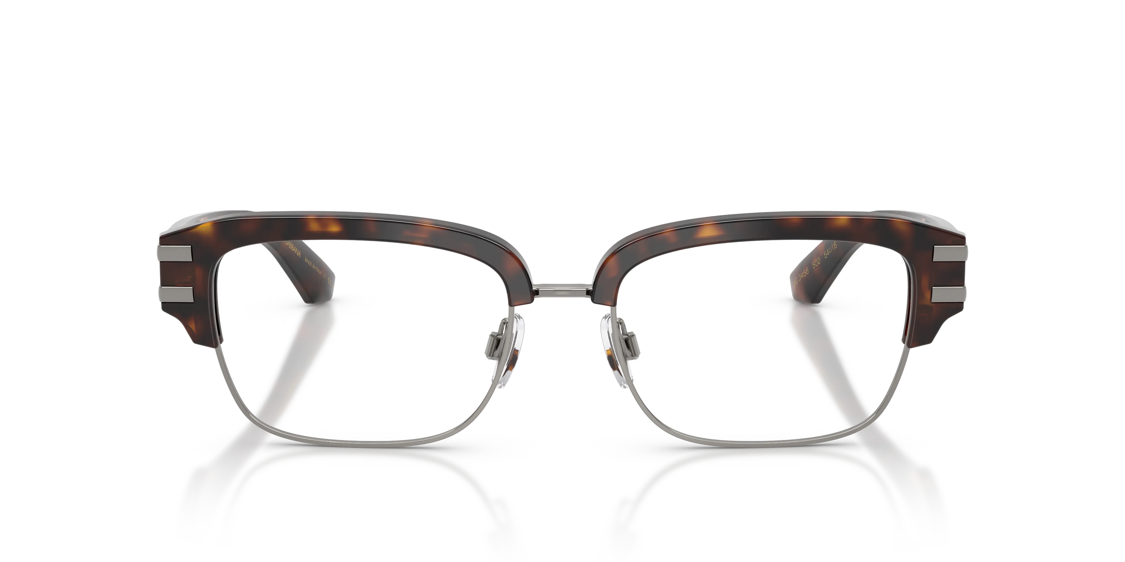 Dolce & Gabbana DG3456 502 Montature da vista Acetato Tartaruga Trasparente Squadrata Normale - immagine 3