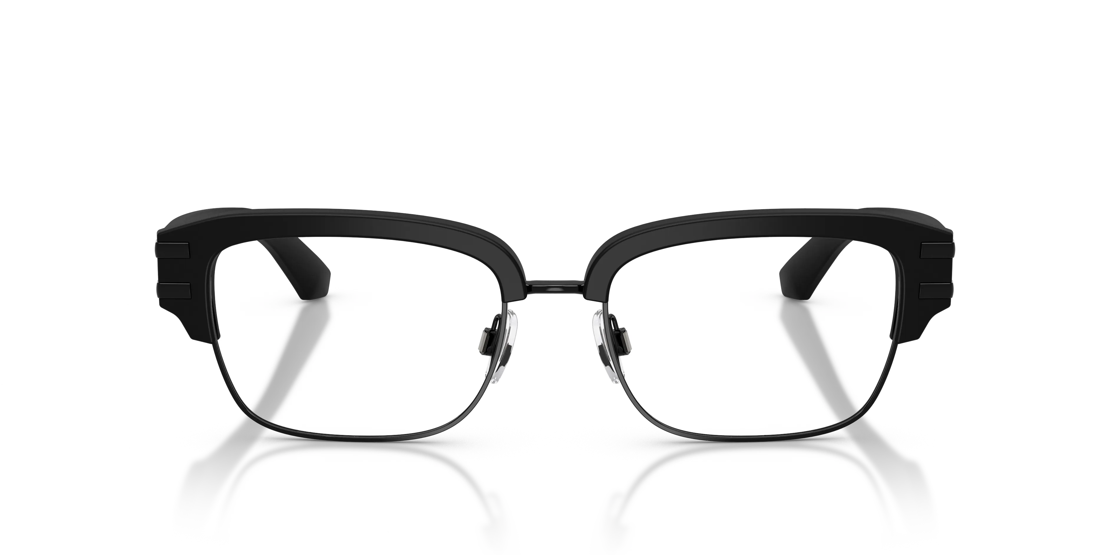 Dolce & Gabbana DG3456 2525 Montature da vista Acetato Nero Trasparente Squadrata Normale - immagine 3