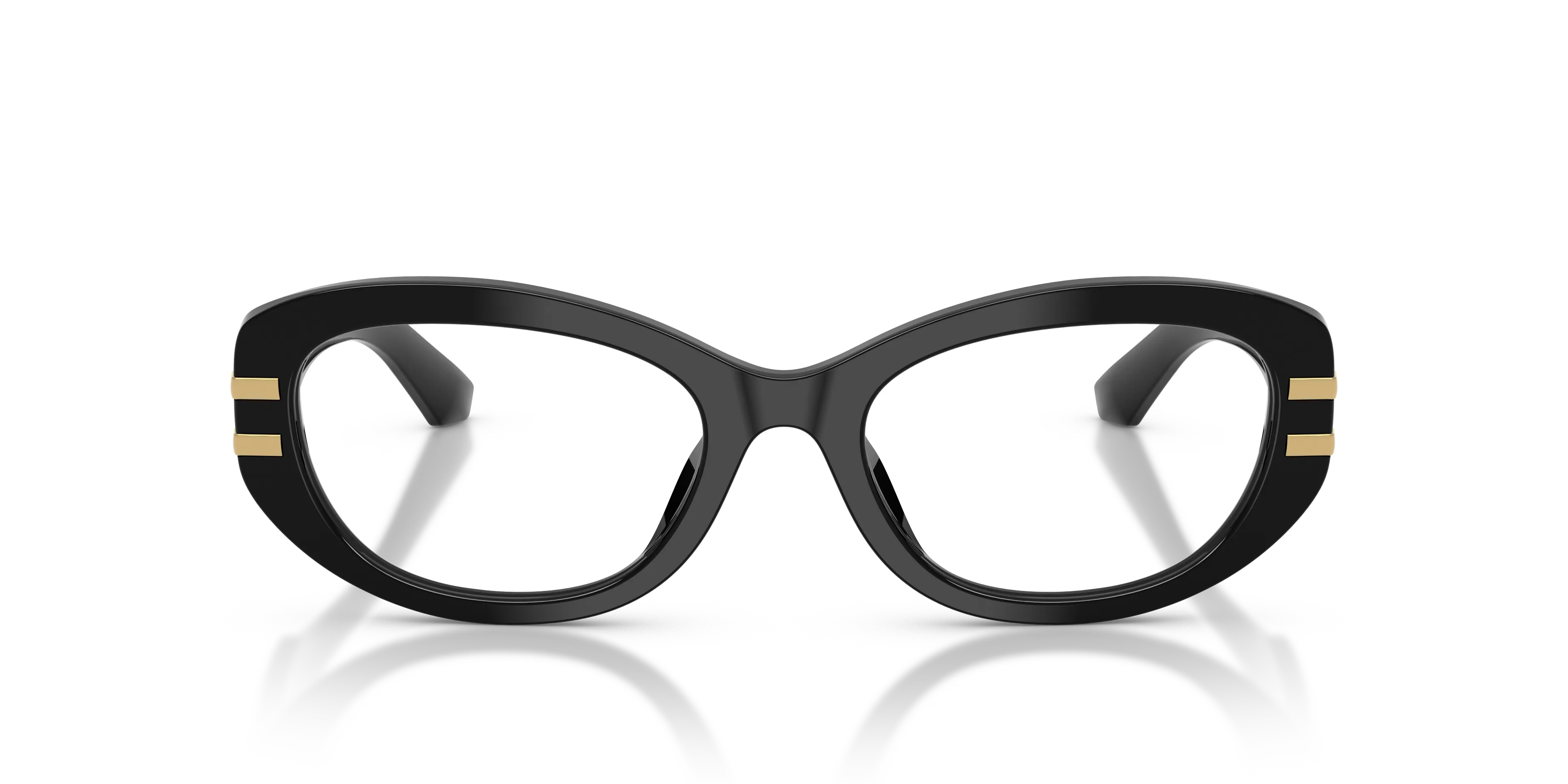 Dolce & Gabbana DG3455 501 Montature da vista Acetato Nero Trasparente Farfalla Normale - immagine 3