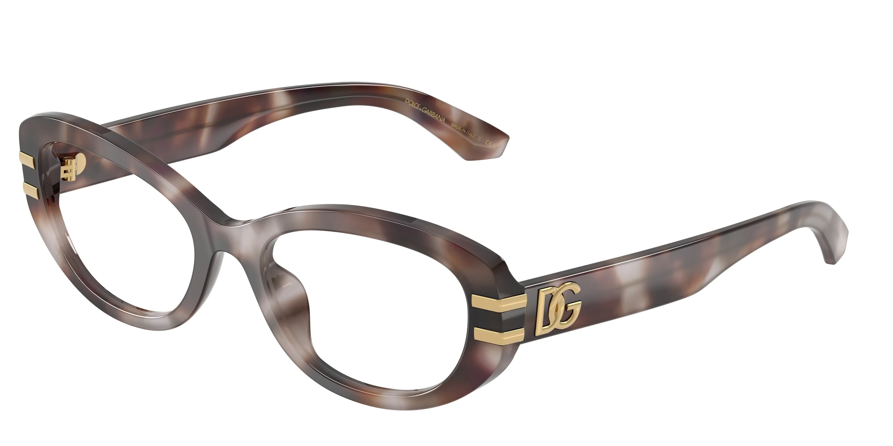 Dolce & Gabbana DG3455 3498 Montature da vista Acetato Viola Trasparente Farfalla Normale - immagine 1