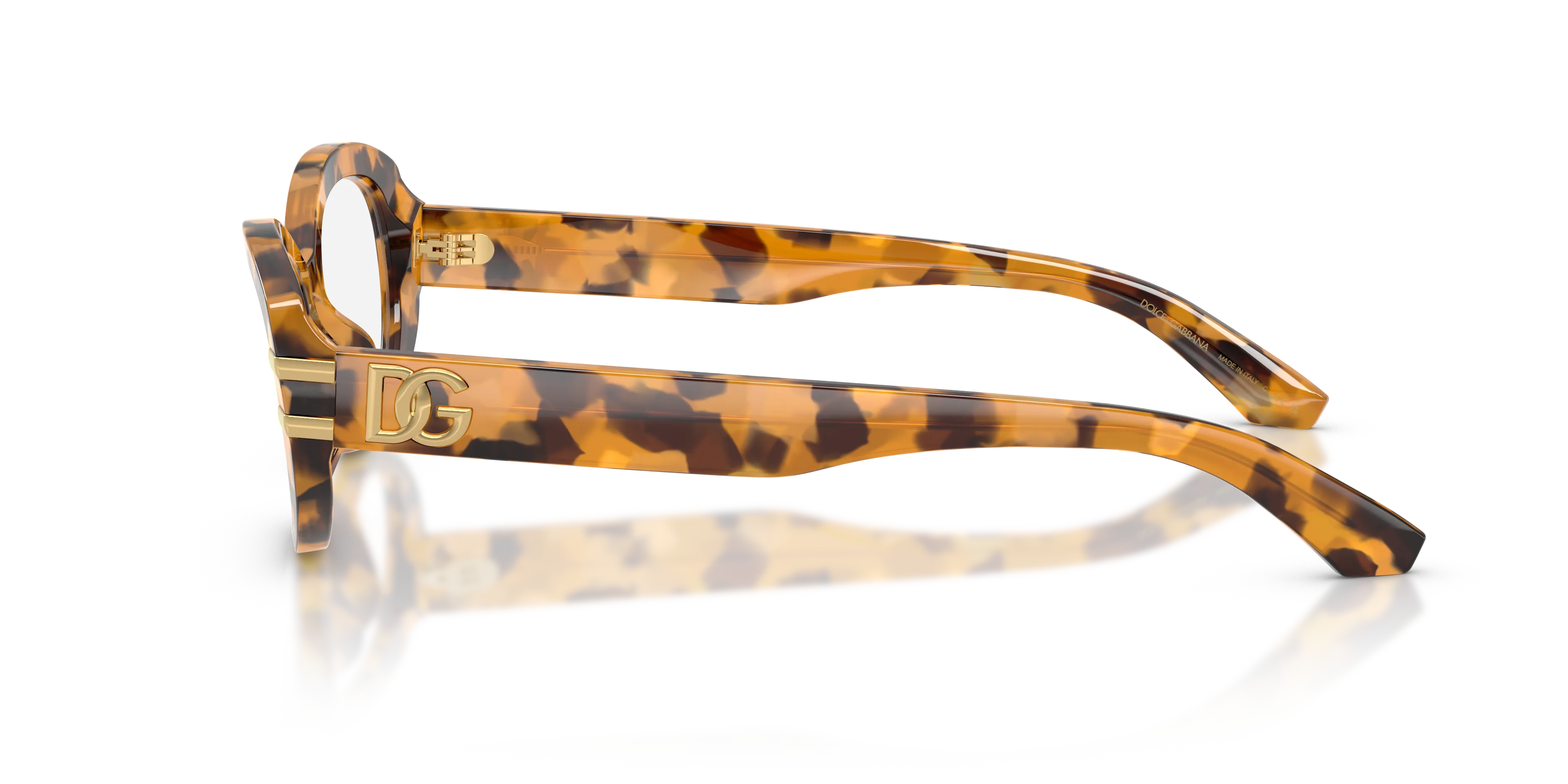 Dolce & Gabbana DG3455 3496 Montature da vista Acetato Tartaruga Trasparente Farfalla Normale - immagine 4