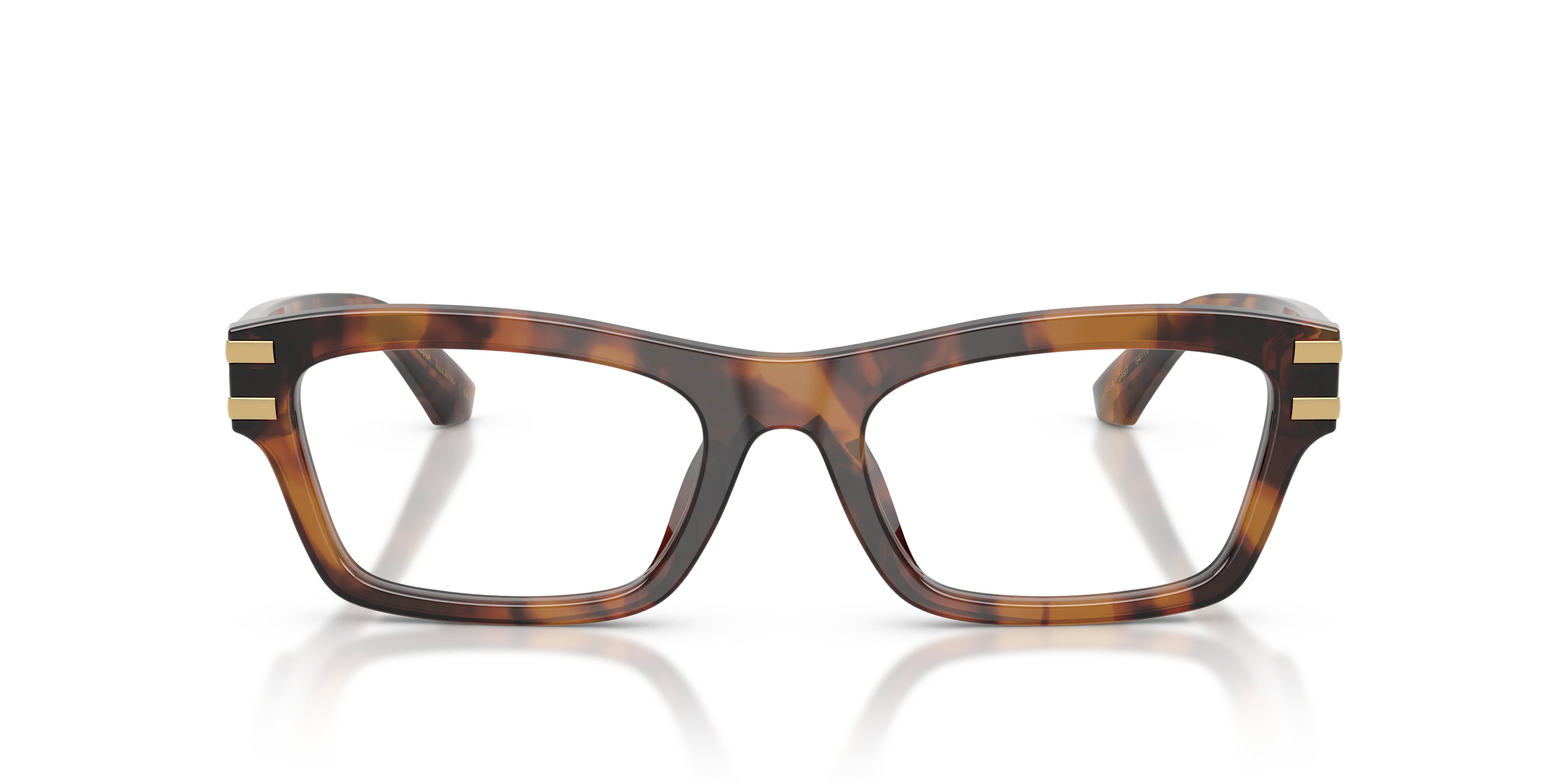 Dolce & Gabbana DG3454 3497 Montature da vista Acetato Tartaruga Trasparente Squadrata Normale - immagine 3