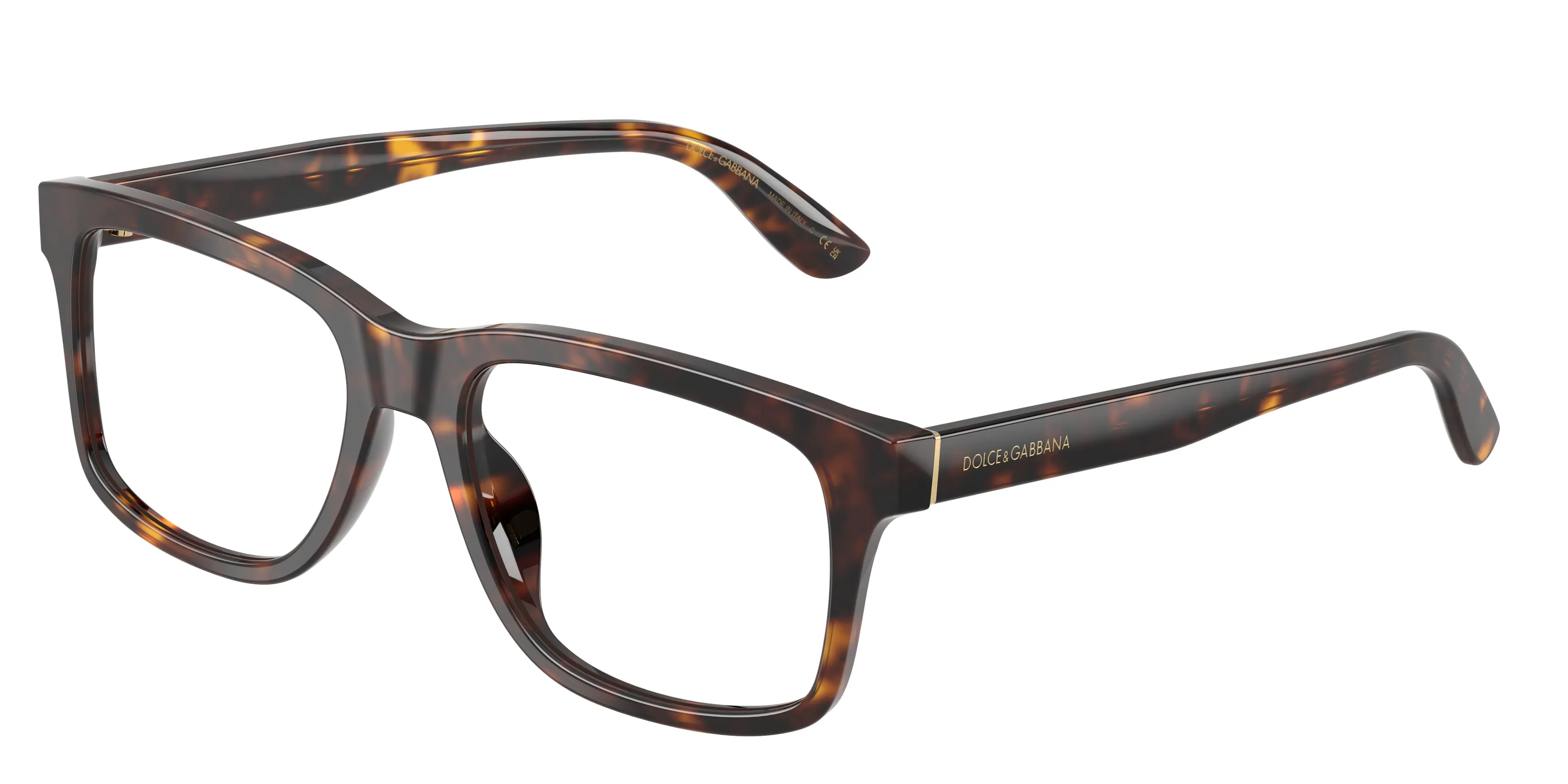Dolce & Gabbana DG3453 502 Montature da vista Acetato Tartaruga Trasparente Squadrata Normale - immagine 1