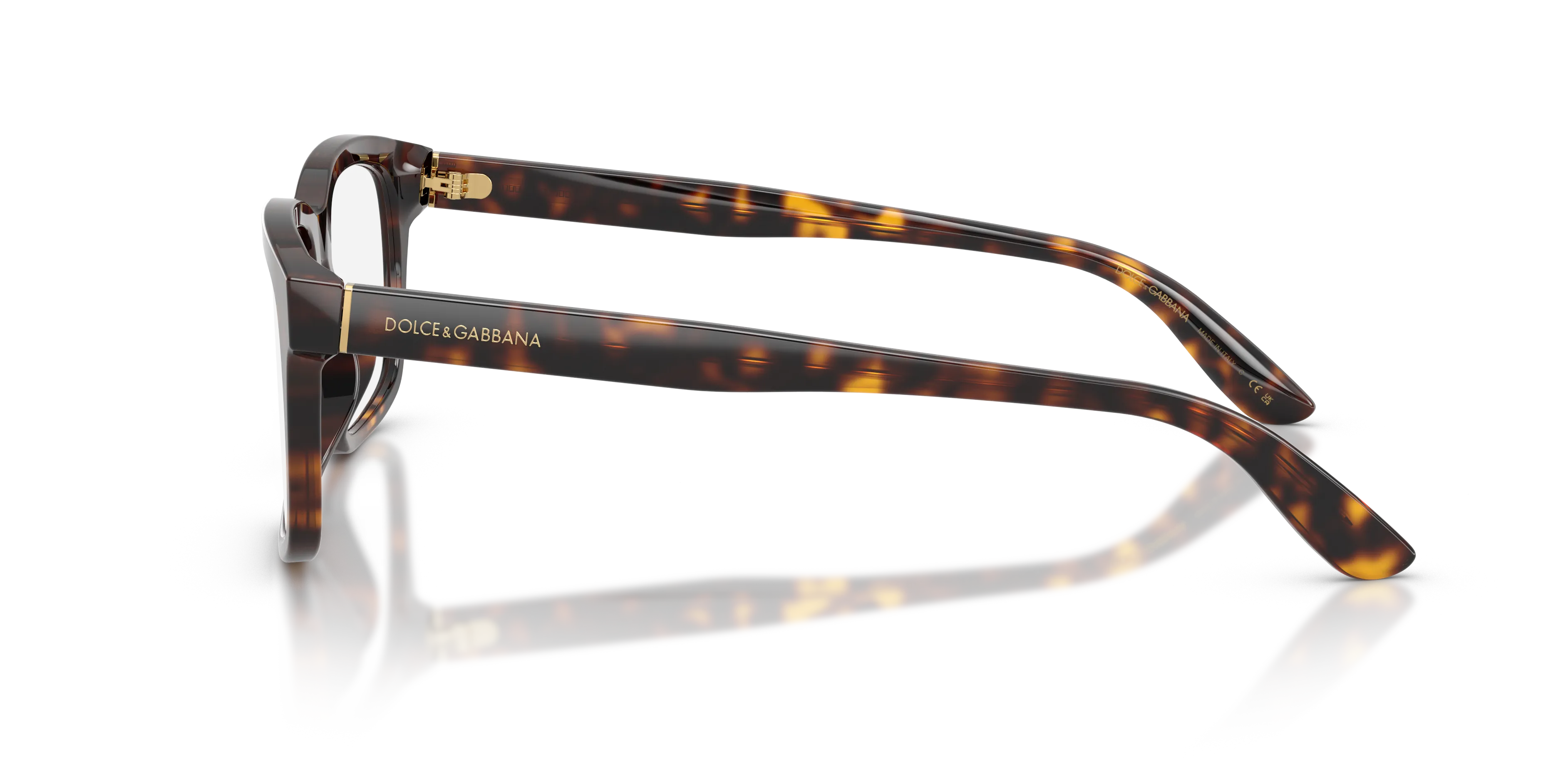 Dolce & Gabbana DG3453 502 Montature da vista Acetato Tartaruga Trasparente Squadrata Normale - immagine 4