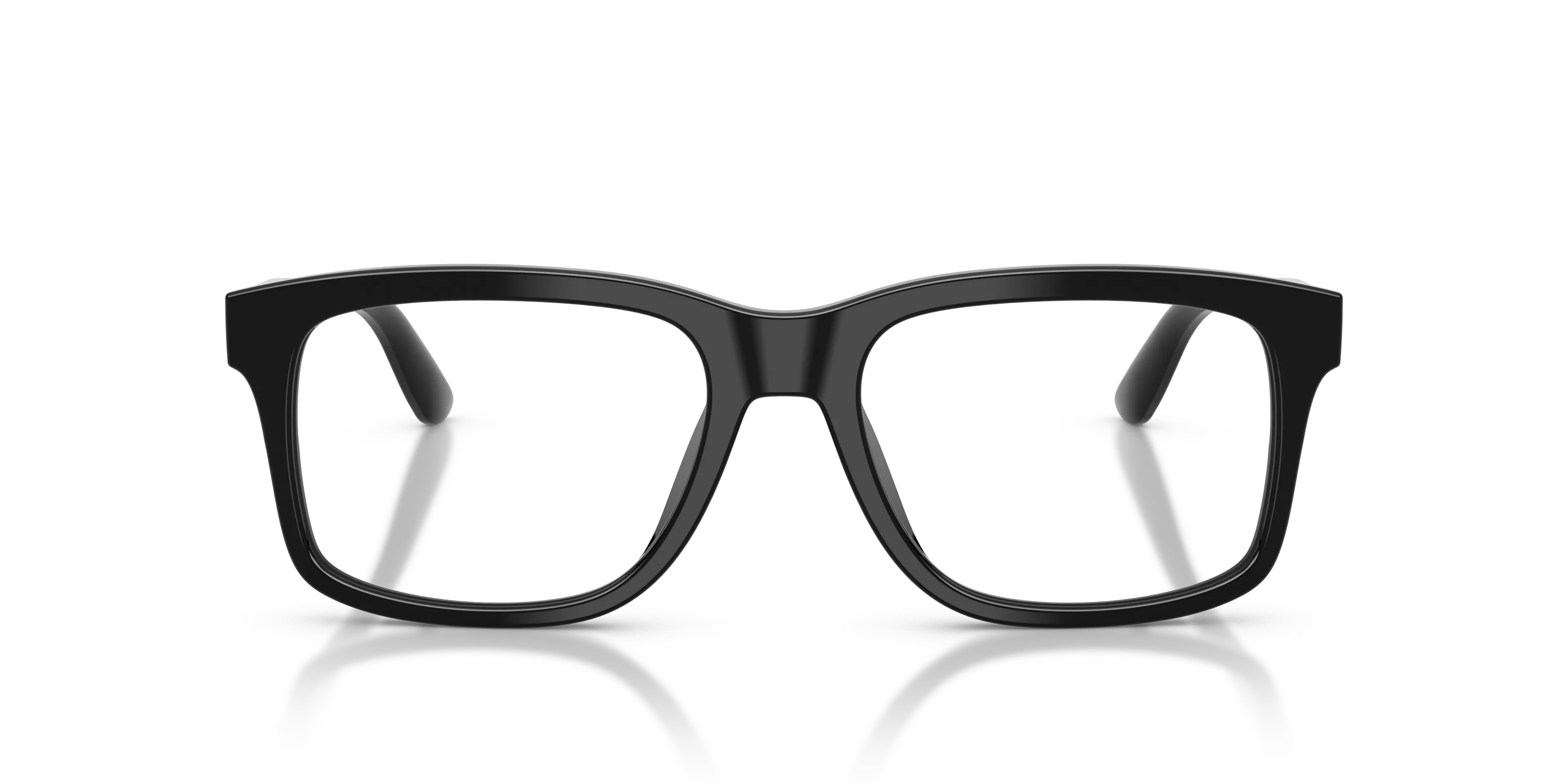 Dolce & Gabbana DG3453 501 Montature da vista Acetato Nero Trasparente Squadrata Normale - immagine 3