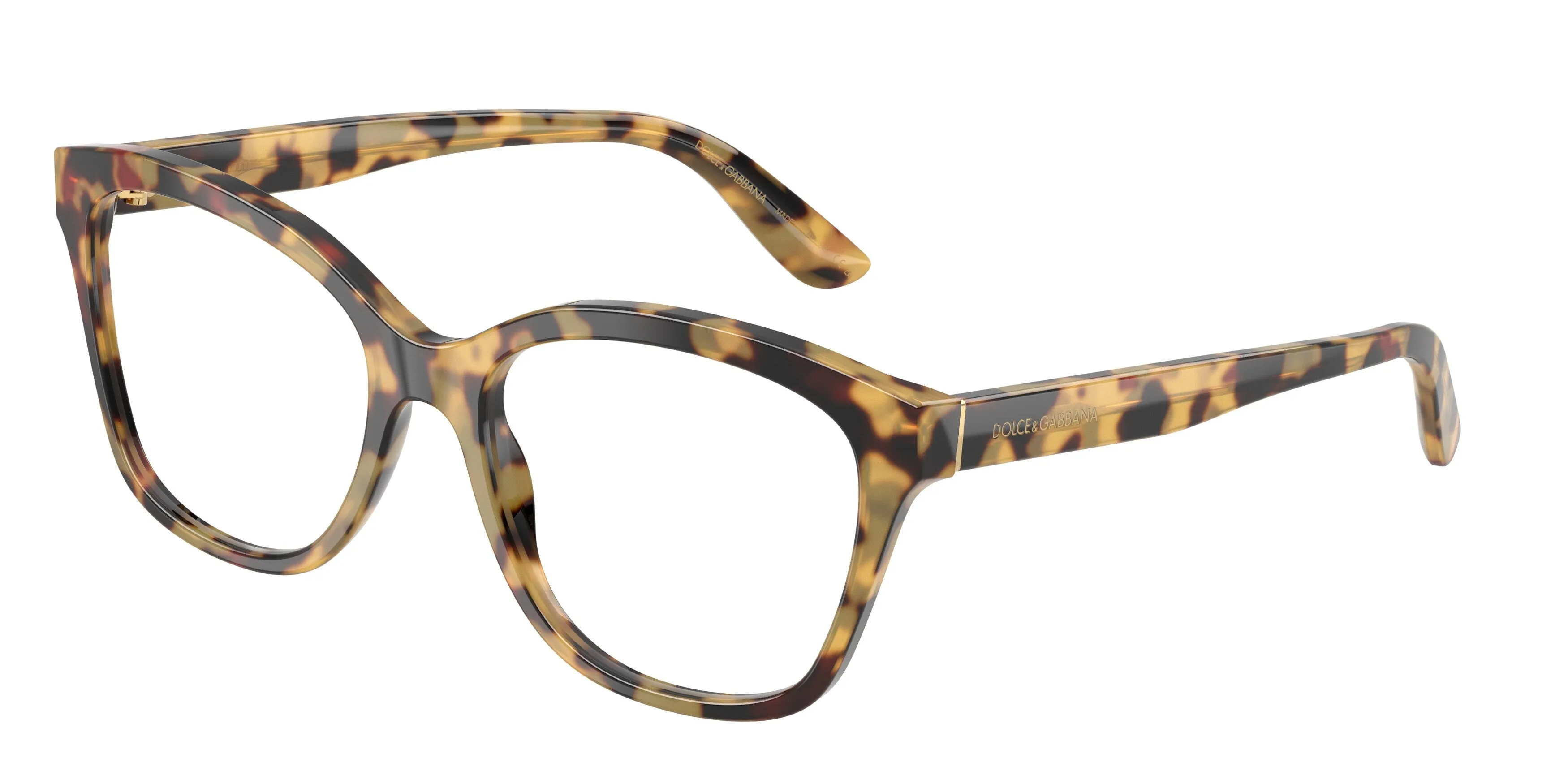 Dolce & Gabbana DG3451 512 Montature da vista Acetato Tartaruga Trasparente Farfalla Normale - immagine 1