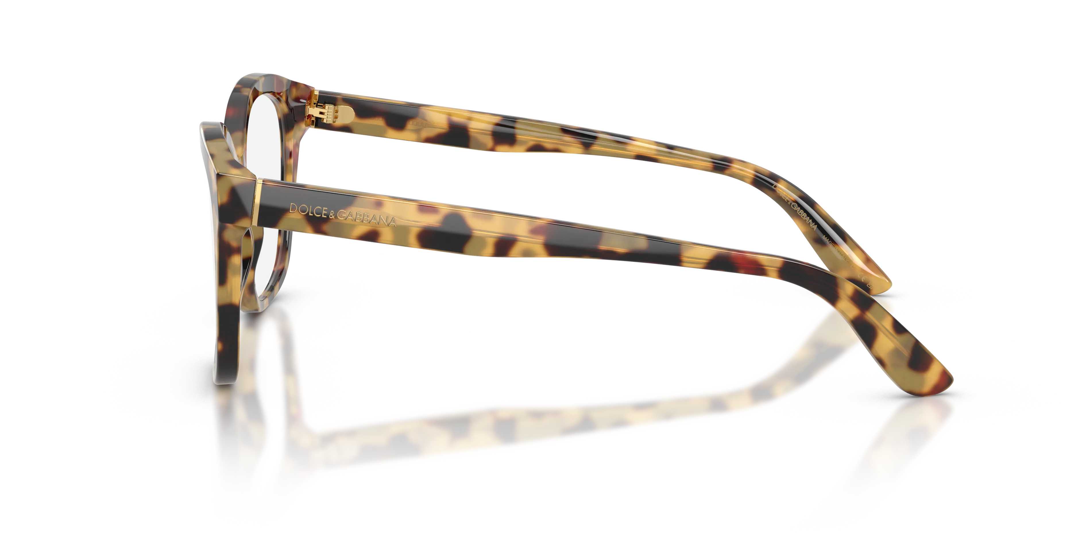 Dolce & Gabbana DG3451 512 Montature da vista Acetato Tartaruga Trasparente Farfalla Normale - immagine 4