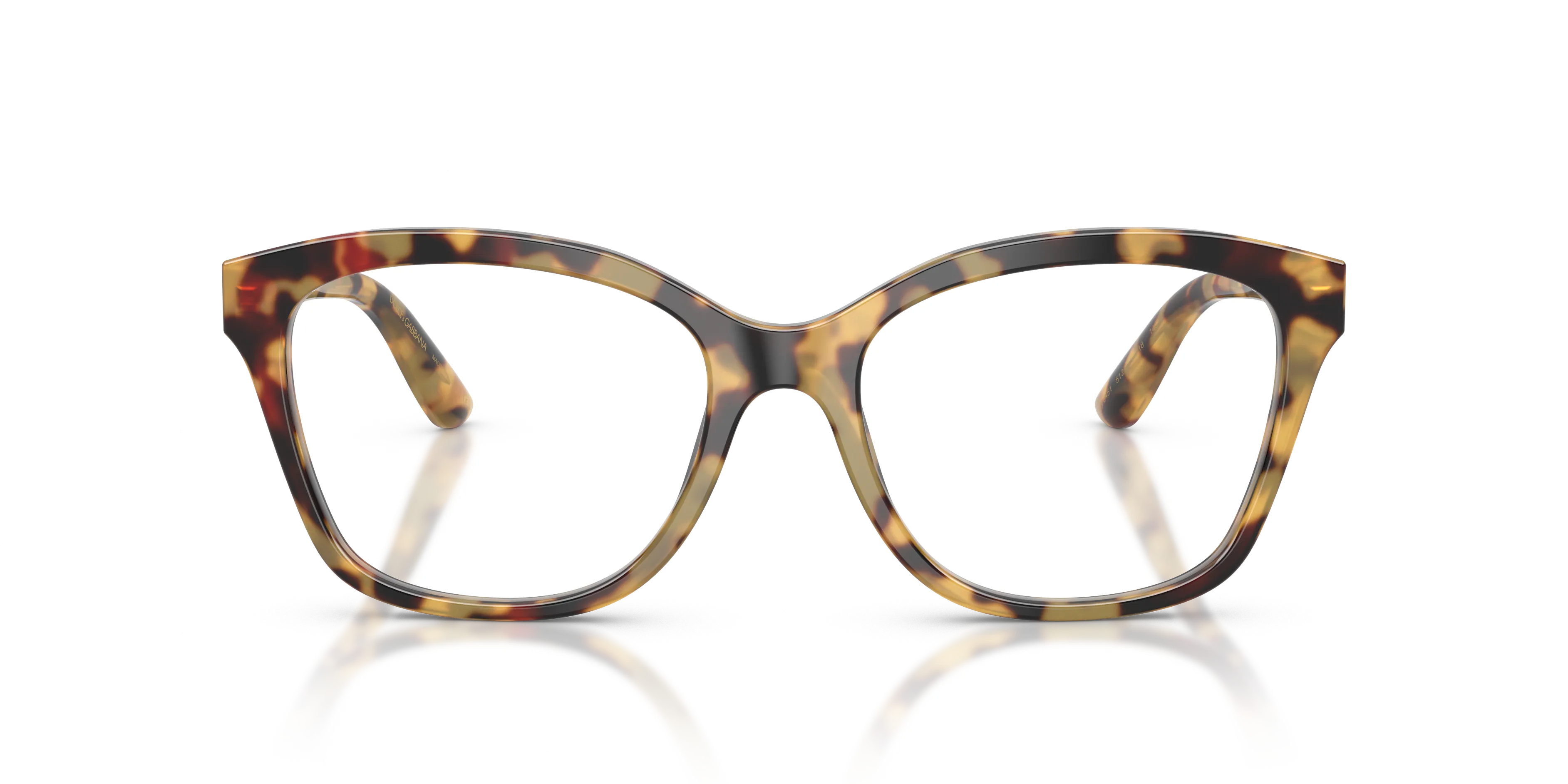 Dolce & Gabbana DG3451 512 Montature da vista Acetato Tartaruga Trasparente Farfalla Normale - immagine 3