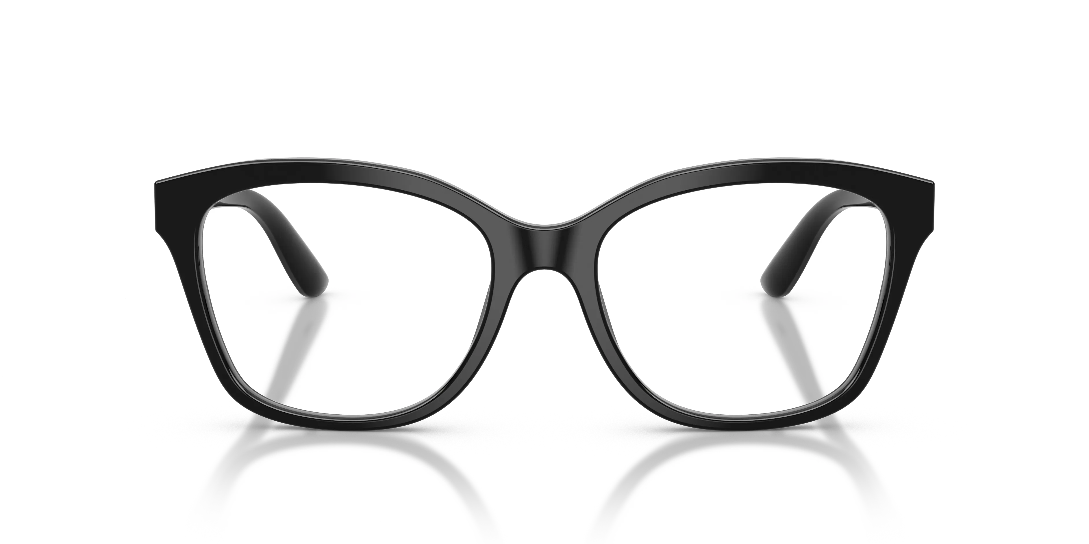 Dolce & Gabbana DG3451 501 Montature da vista Acetato Nero Trasparente Farfalla Normale - immagine 3