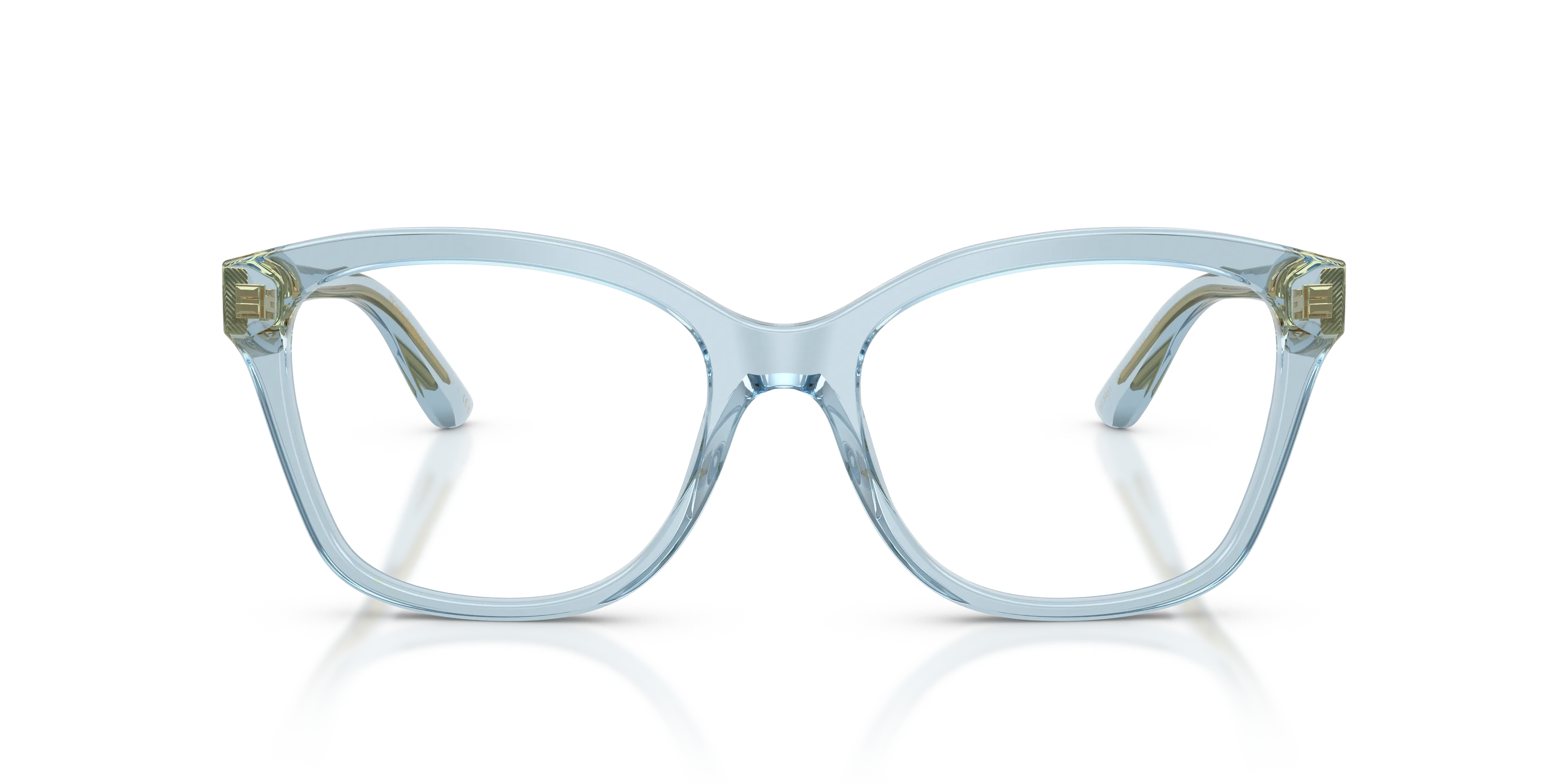 Dolce & Gabbana DG3451 3134 Montature da vista Acetato Blu Trasparente Farfalla Normale - immagine 3