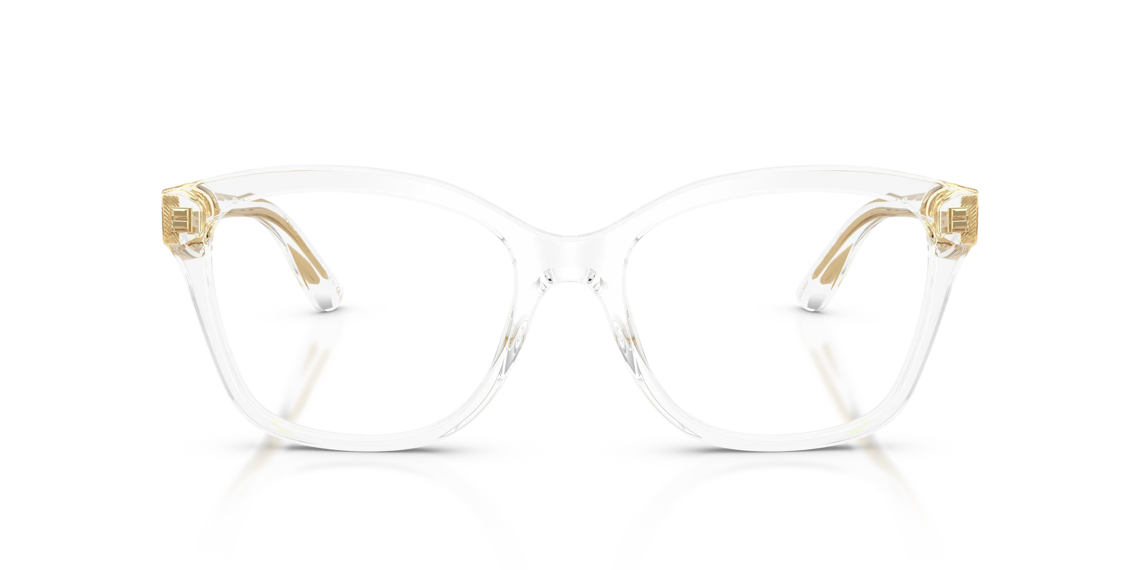 Dolce & Gabbana DG3451 3133 Montature da vista Acetato Trasparente Trasparente Farfalla Normale - immagine 3