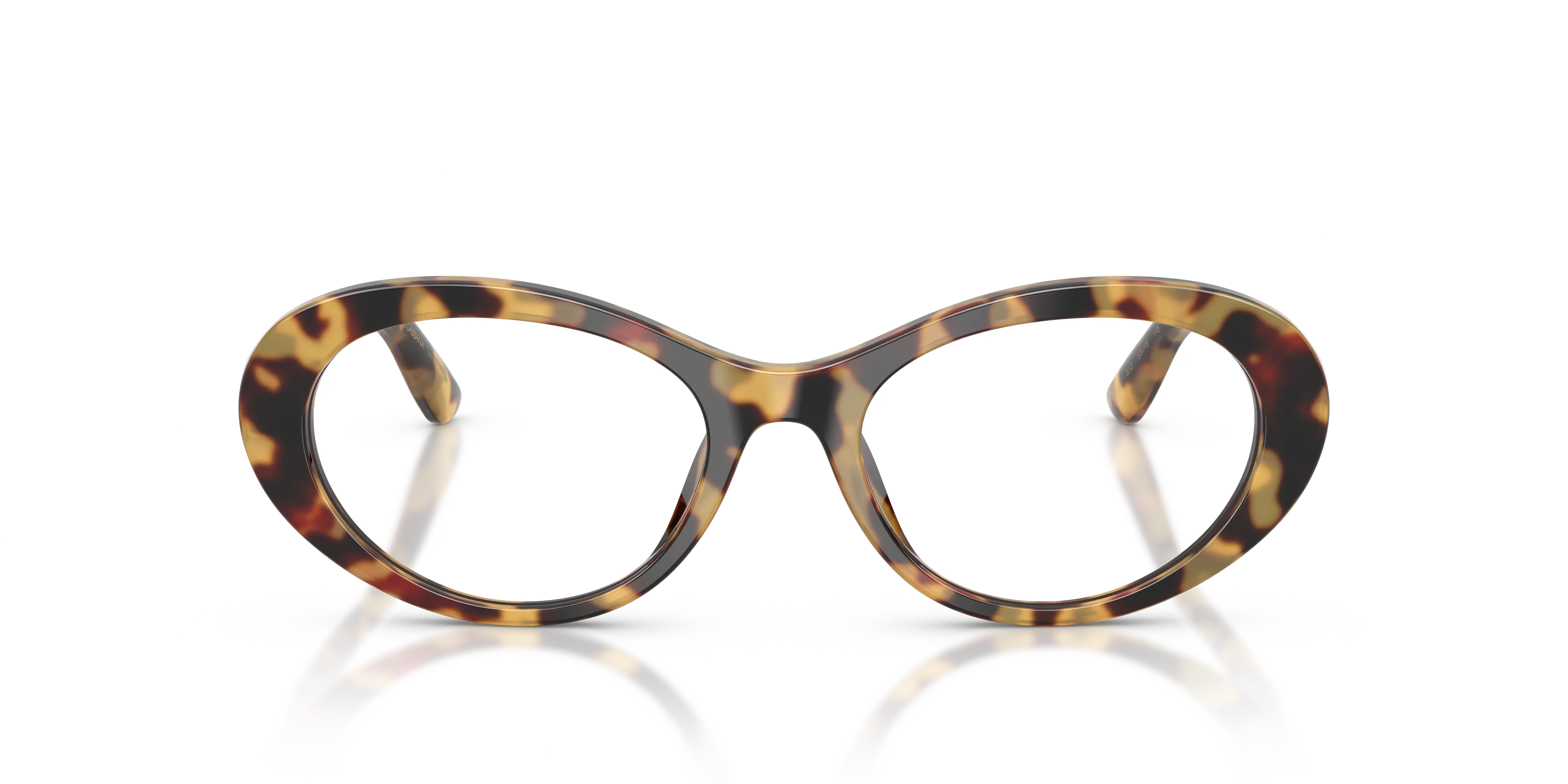 Dolce & Gabbana DG3450 512 Montature da vista Acetato Tartaruga Trasparente Rotonda Normale - immagine 3