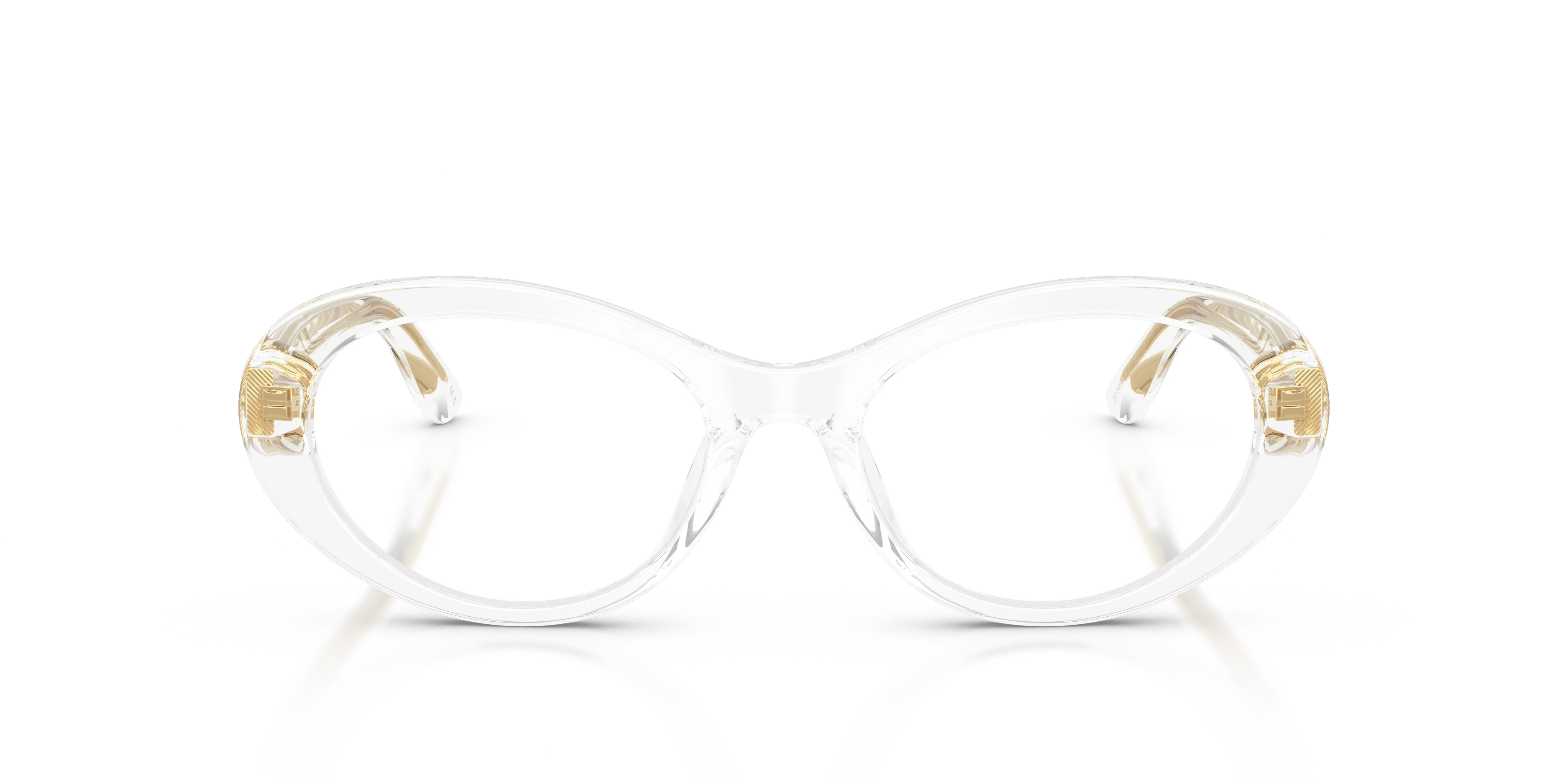Dolce & Gabbana DG3450 3133 Montature da vista Acetato Trasparente Trasparente Rotonda Normale - immagine 3