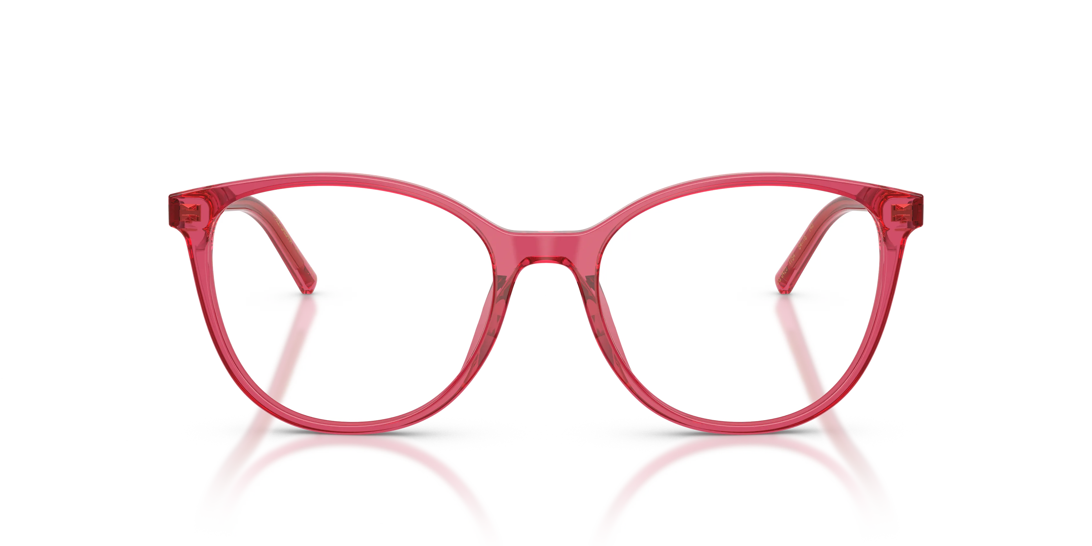 Dolce & Gabbana DG3425 1754 Montature da vista Acetato Viola Trasparente Farfalla Normale - immagine 3