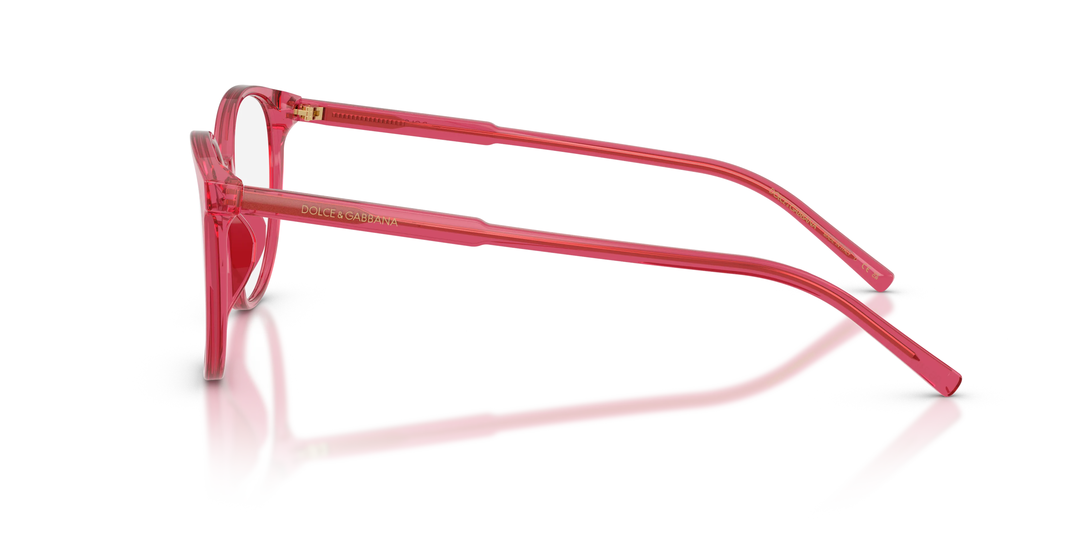 Dolce & Gabbana DG3425 1754 Montature da vista Acetato Viola Trasparente Farfalla Normale - immagine 4