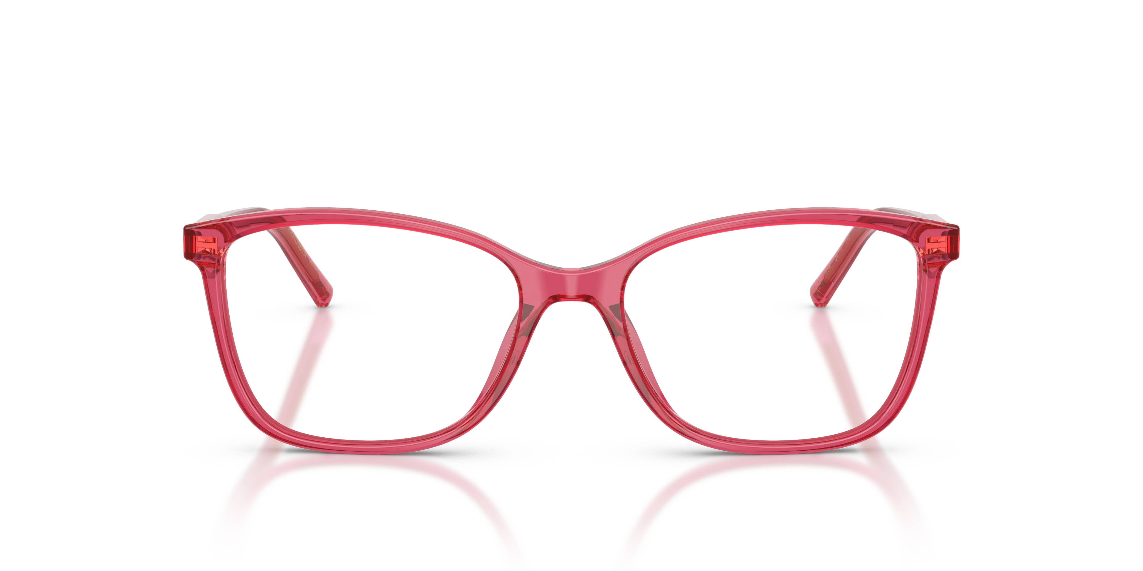 Dolce & Gabbana DG3424 1754 Montature da vista Acetato Viola Trasparente Squadrata Normale - immagine 3