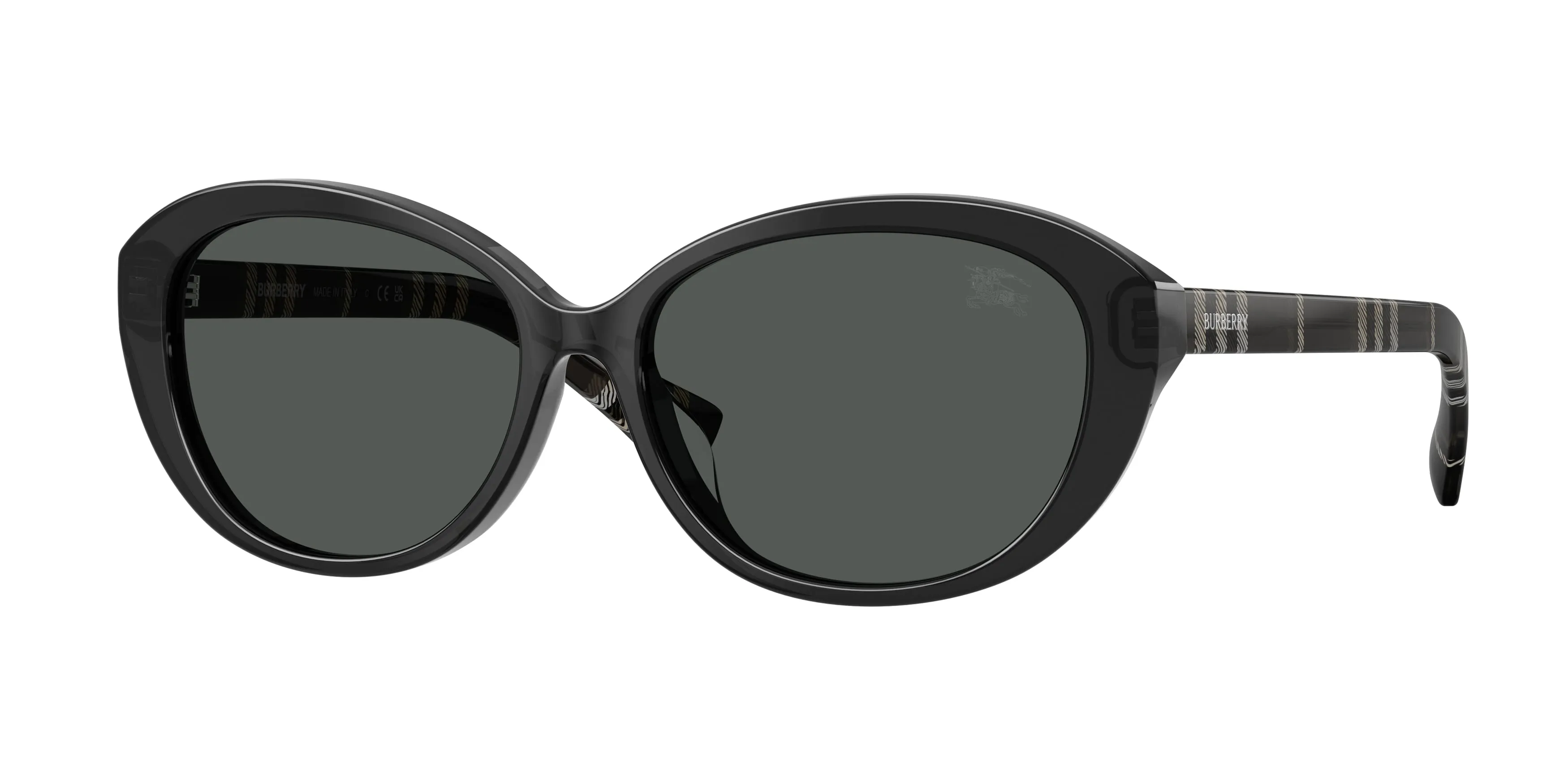 Burberry BE4507D 427087 Occhiali da sole Acetato Grigio Grigio Pillow Normale - immagine 1