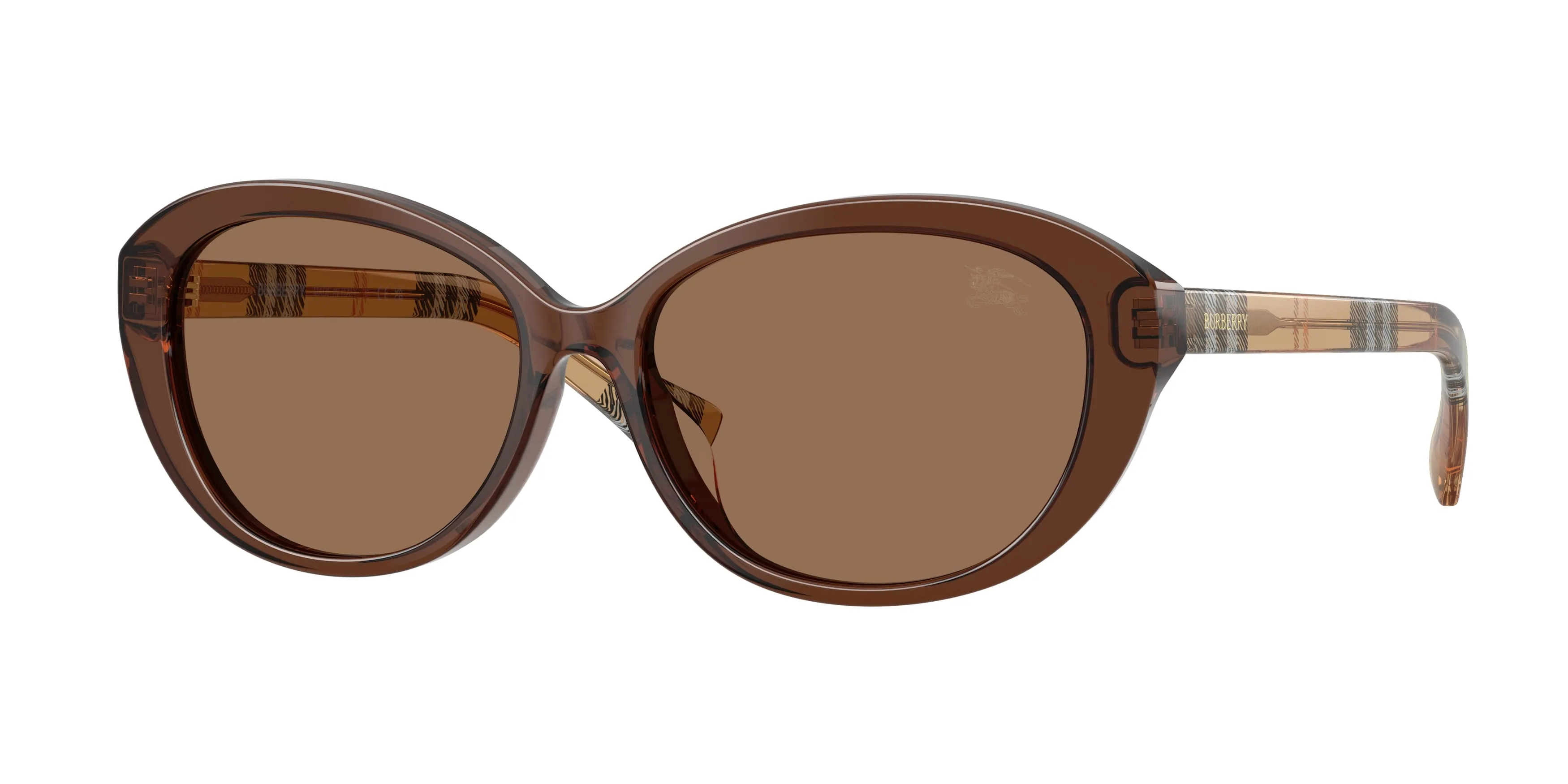 Burberry BE4507D 424373 Occhiali da sole Acetato Marrone Marrone Pillow Normale - immagine 1